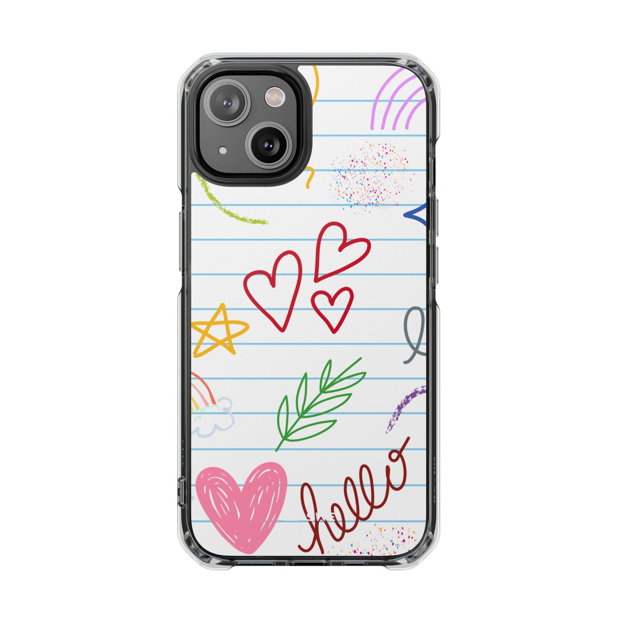 Hearts Dance Happily iPhone Case - Impact