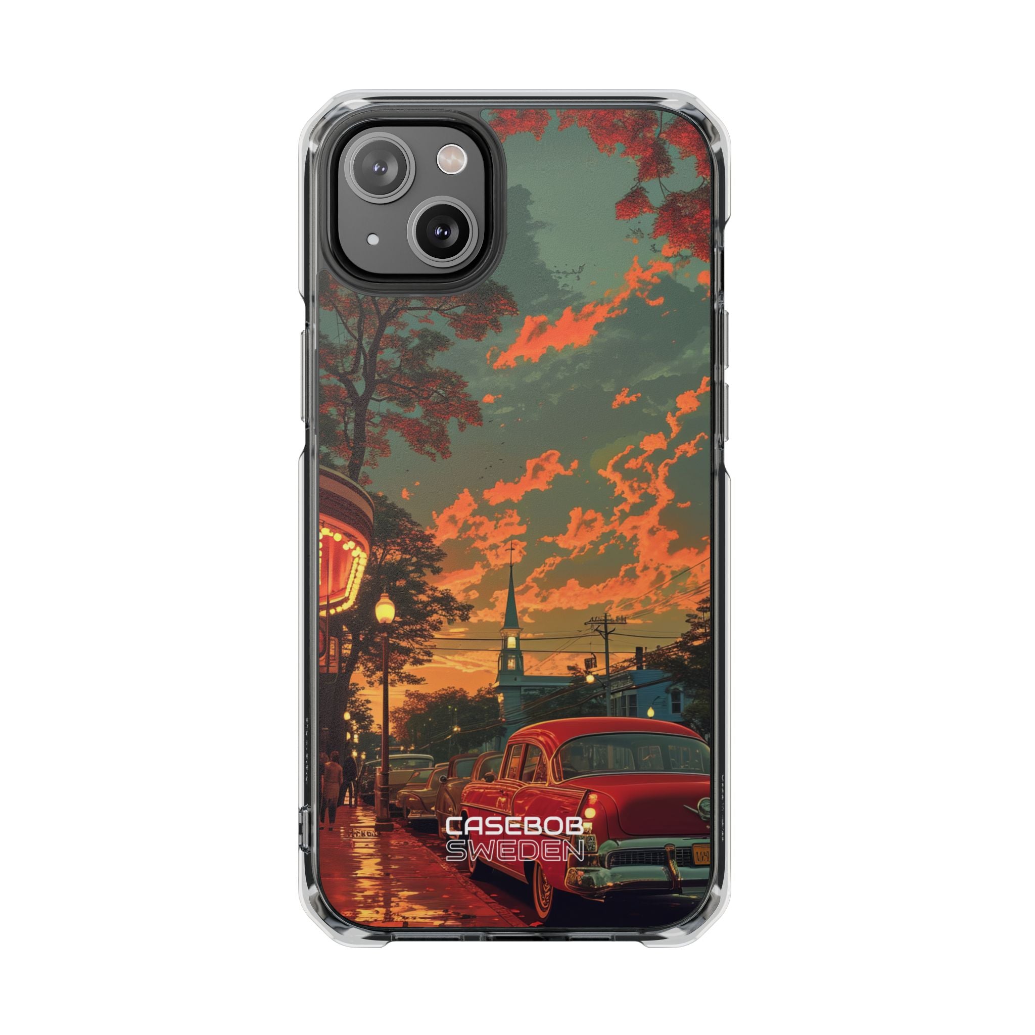 Sunset Boulevard Dreams iPhone 14 - Impact Clear+