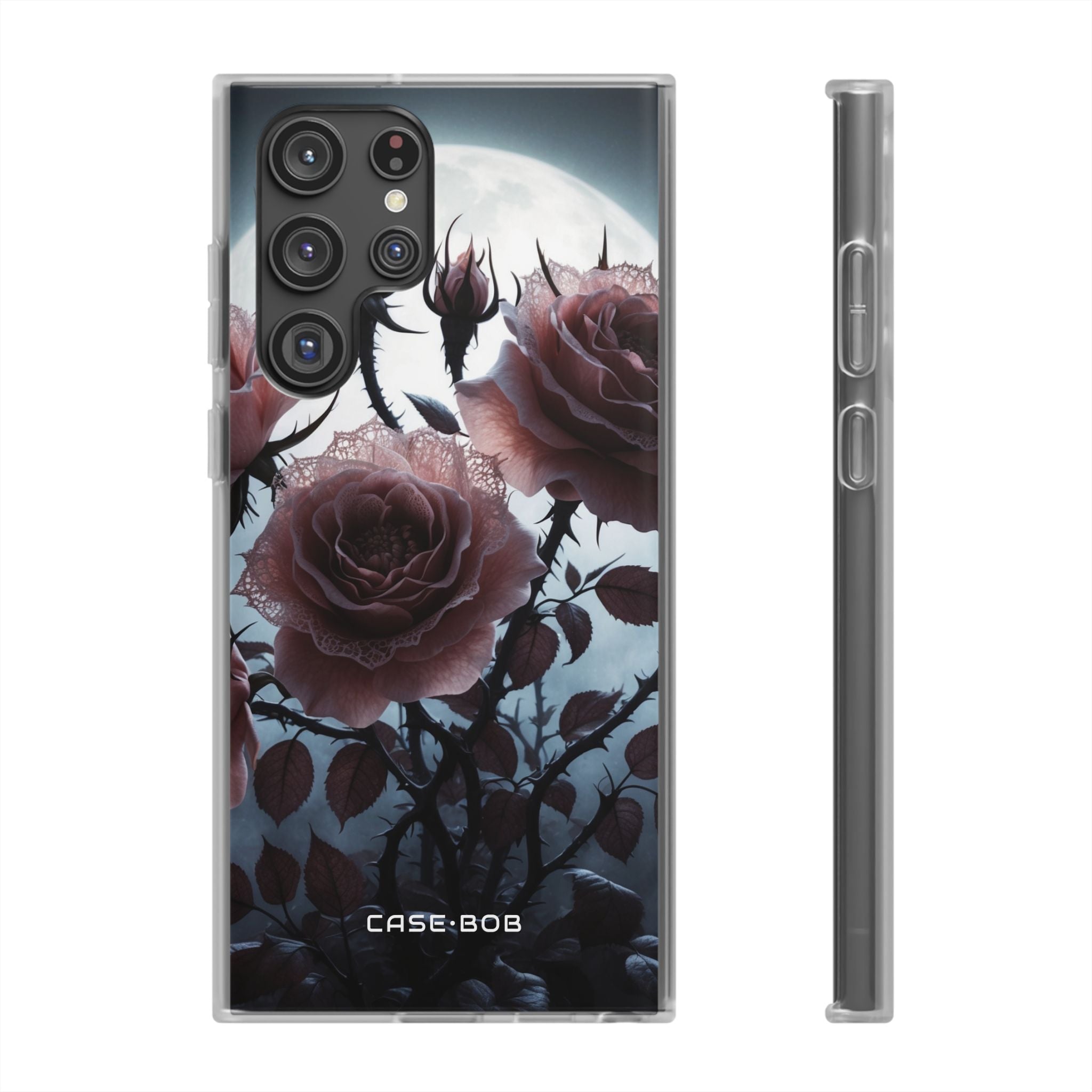 Luminous Rose Thorns Samsung S22 Ultra Case - Soft