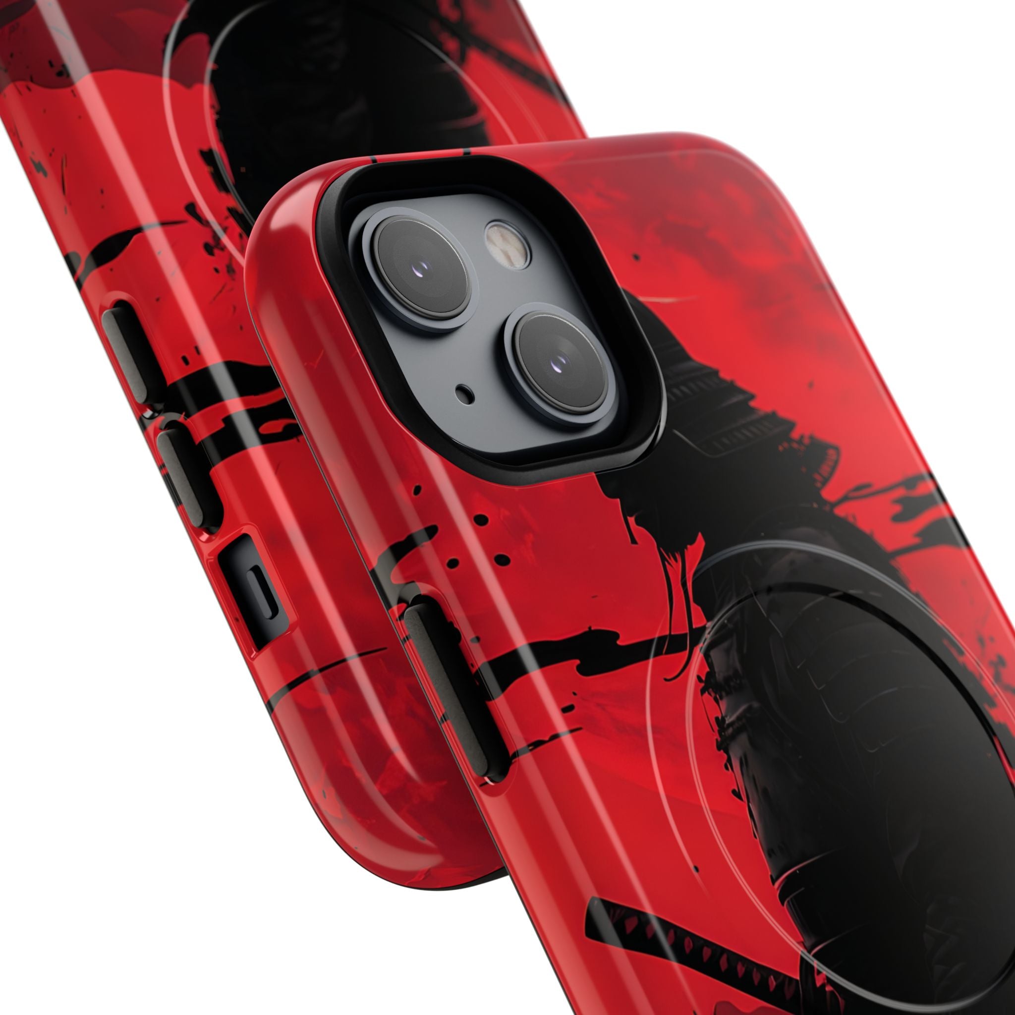 Crimson Samurai iPhone 14 Case - Tough+