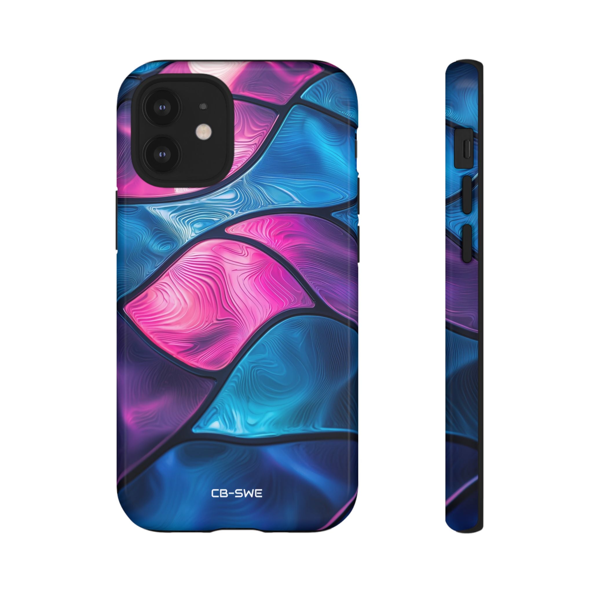 Shimmering Waves Flow - iPhone Case