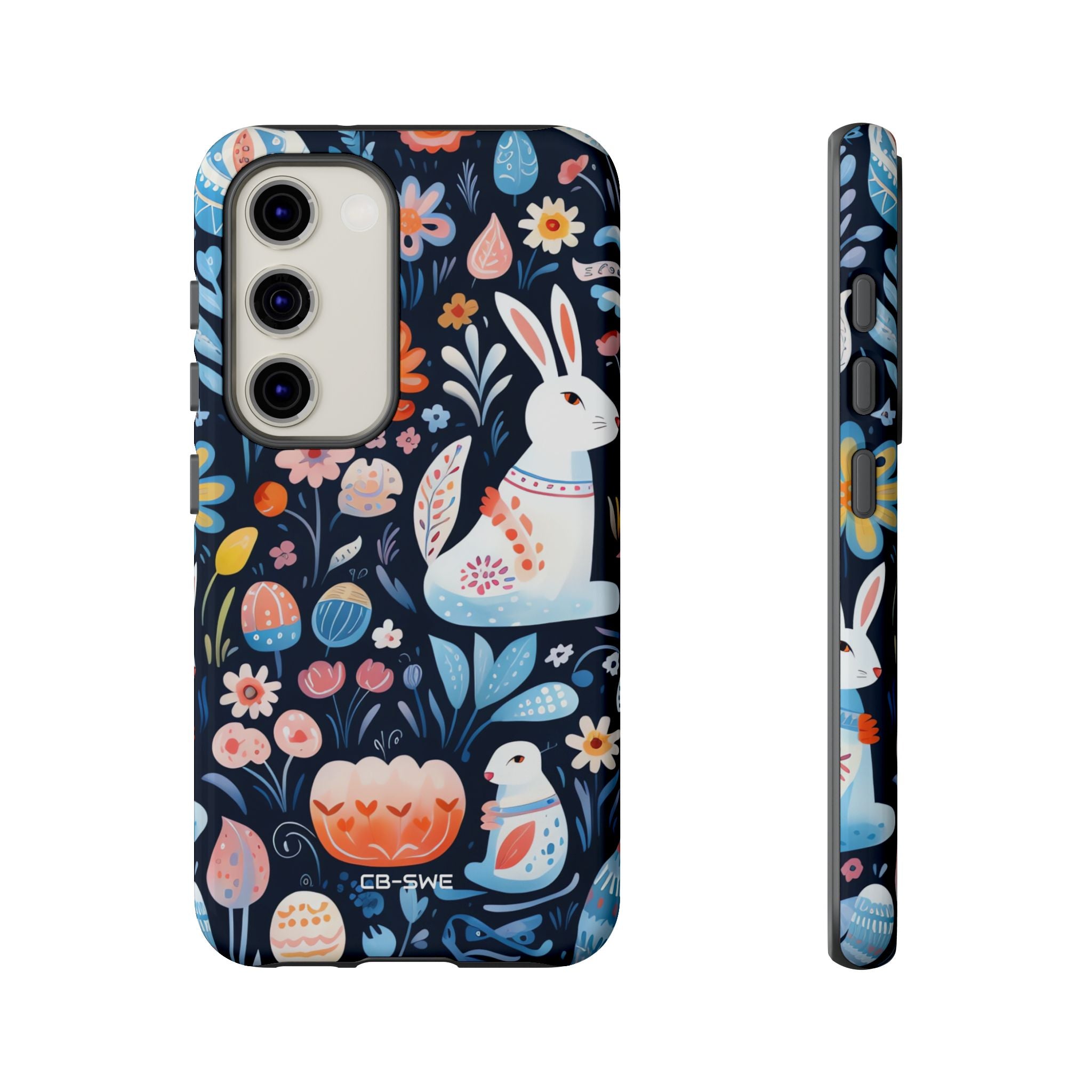 Bunnies Play Among Flowers - Samsung Case