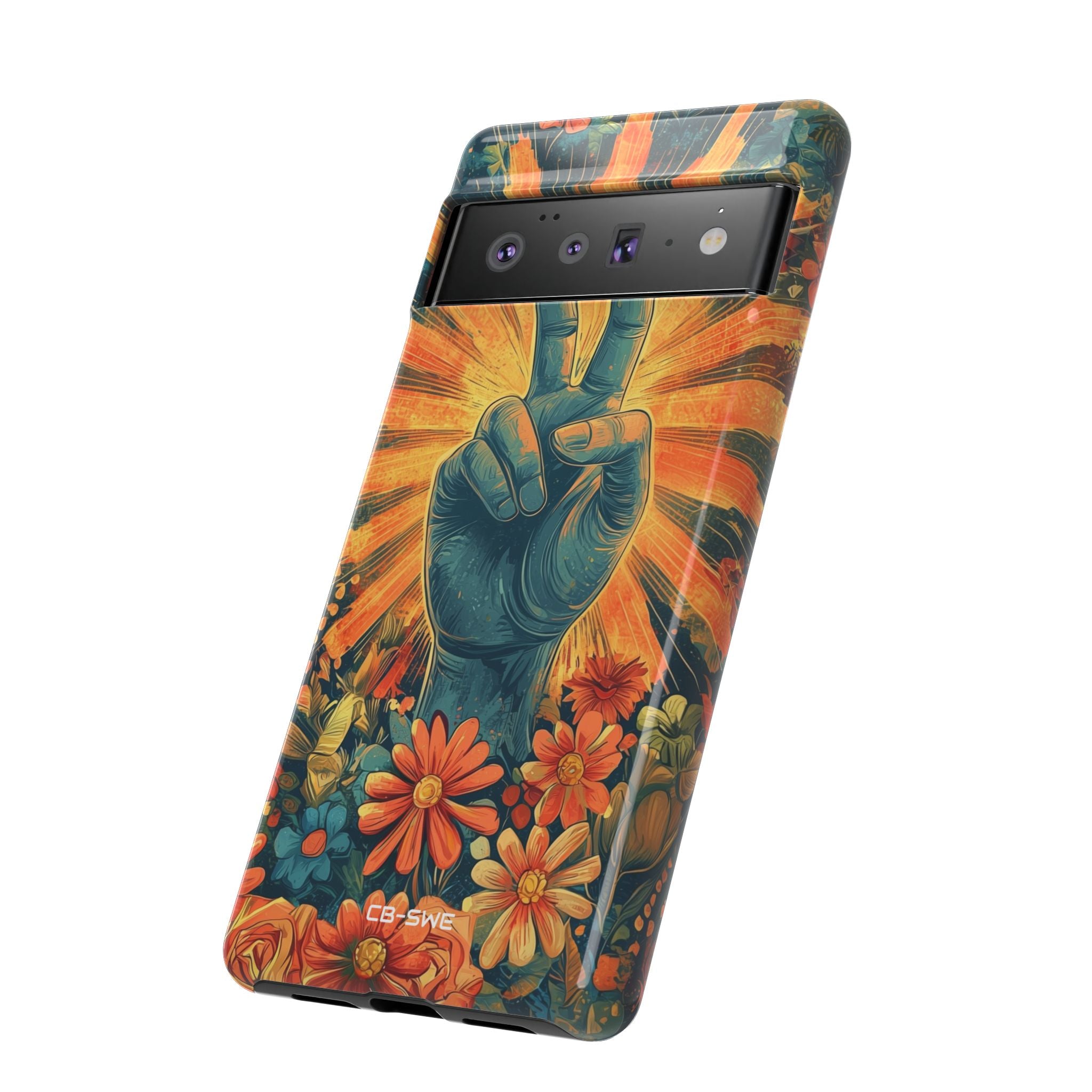 Flowers Embrace Peace - Google Pixel Case