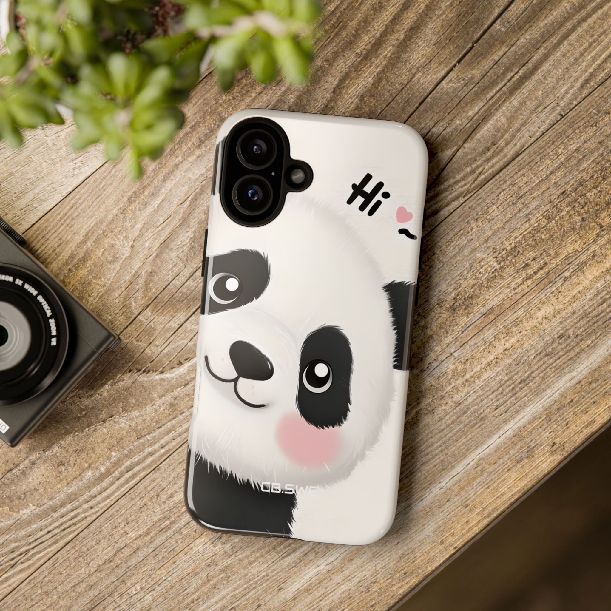 Entzückendes Panda-verspieltes Hi-Text-Telefon iPhone 16 - Robust