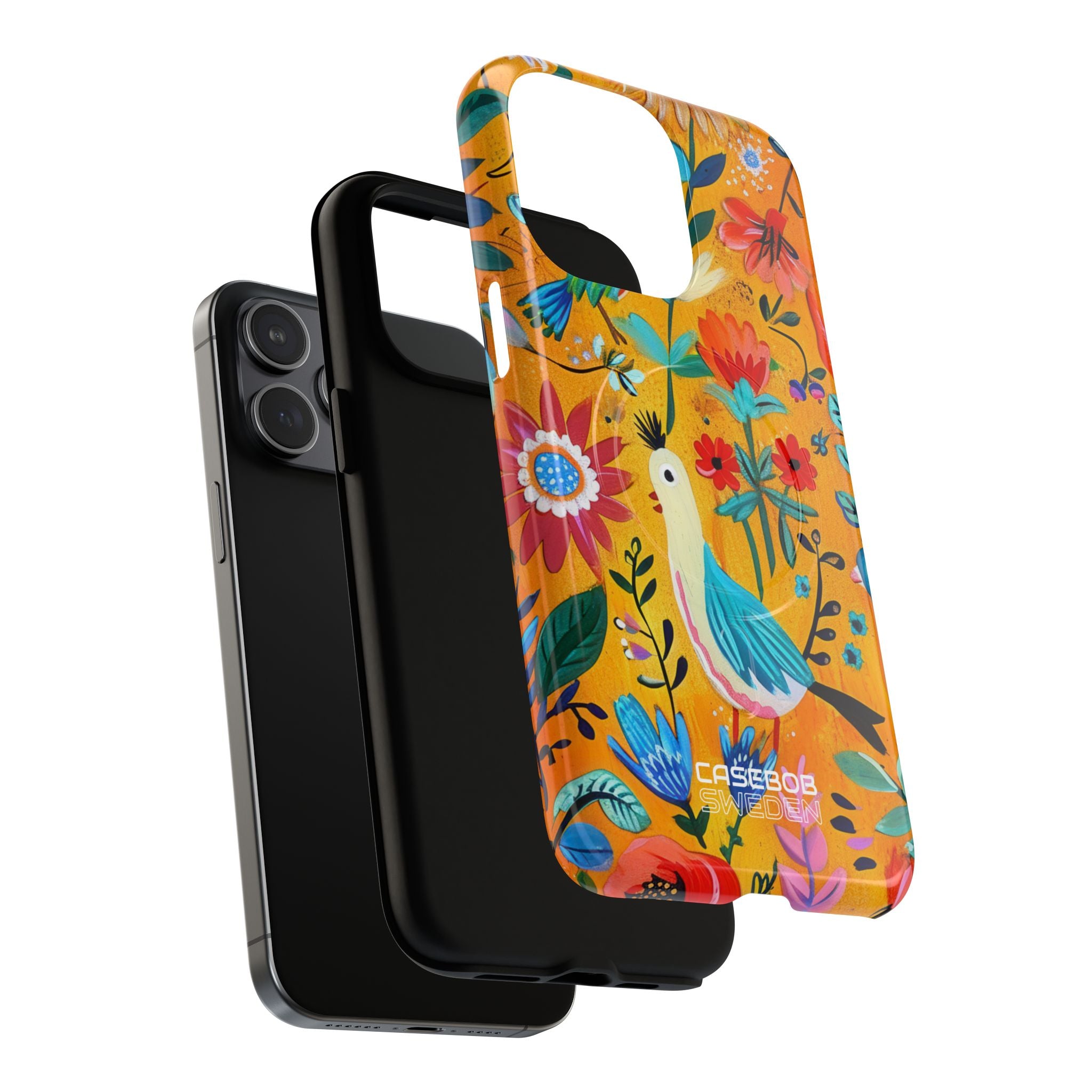 Giardino di Uccelli Fantasiosi iPhone 15 - Tough+