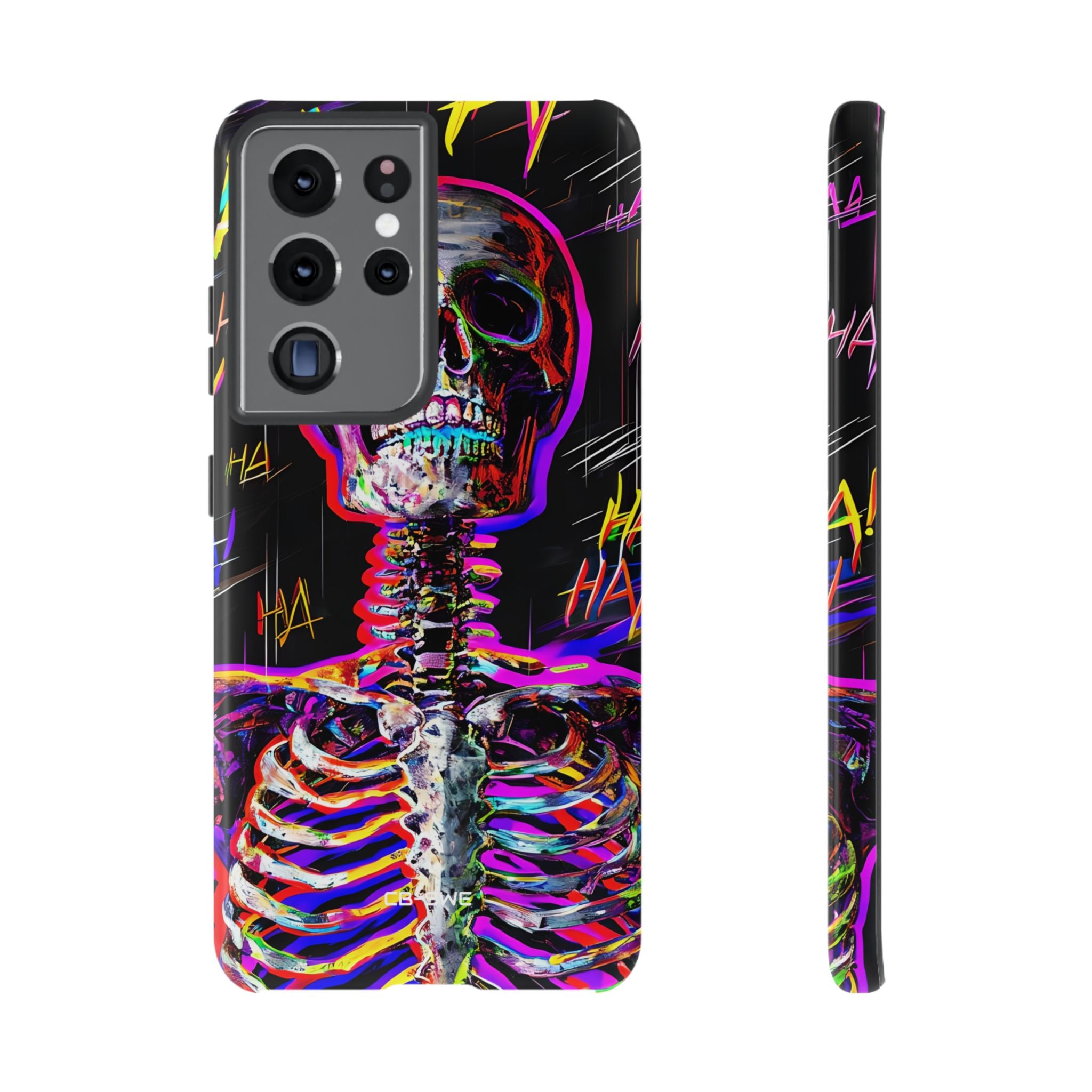 Neon Skeleton Chaos - Samsung Case
