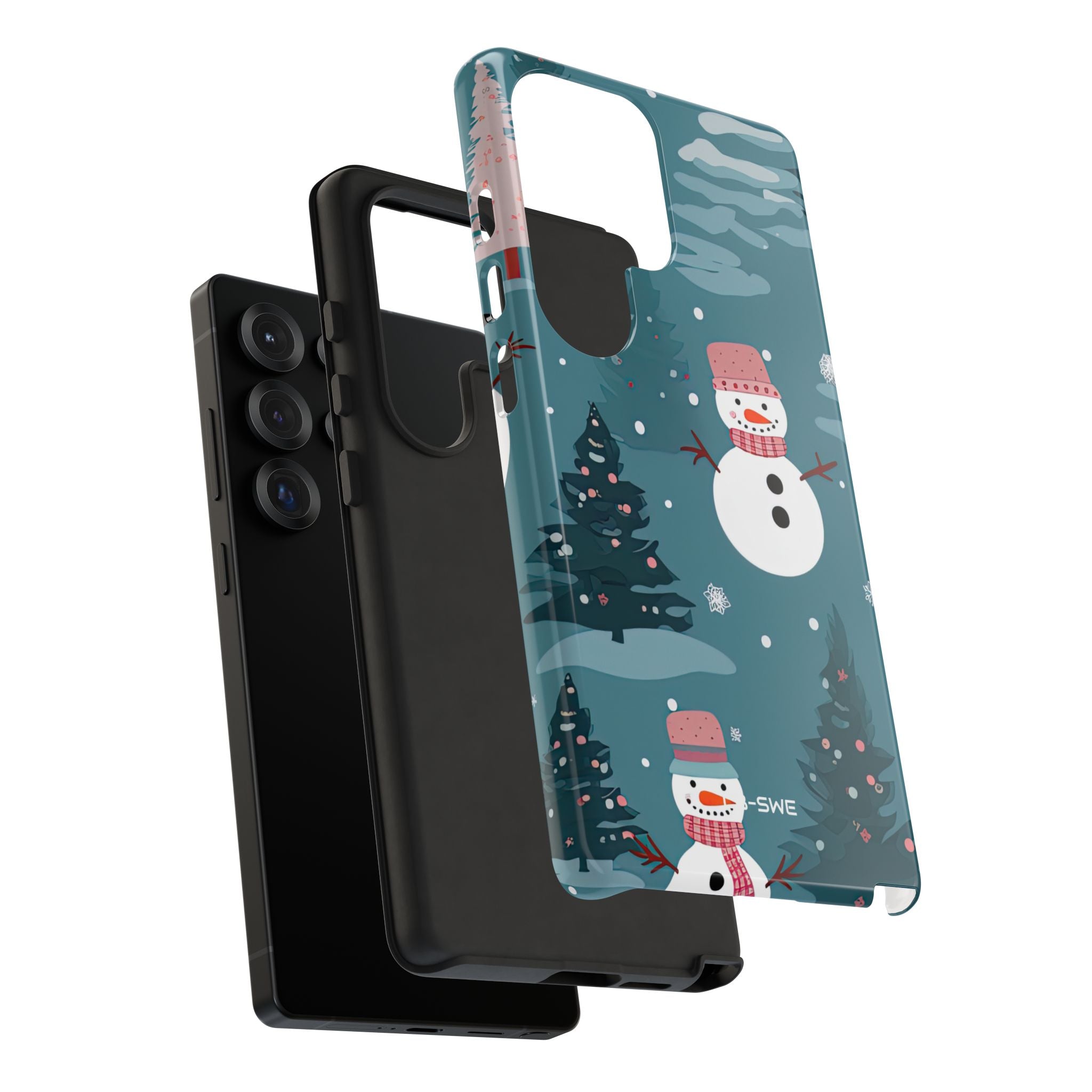 Snowmen Celebrate Together - Samsung Case