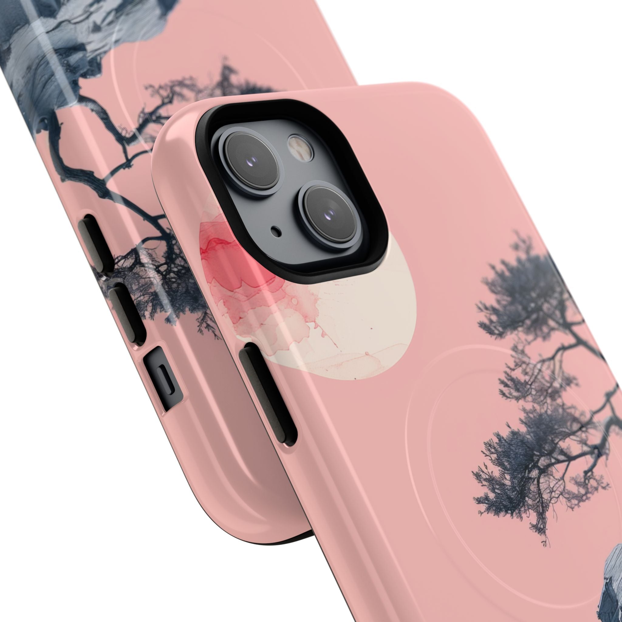 Crimson Moon Tree iPhone 14 Plus Case - Tough+