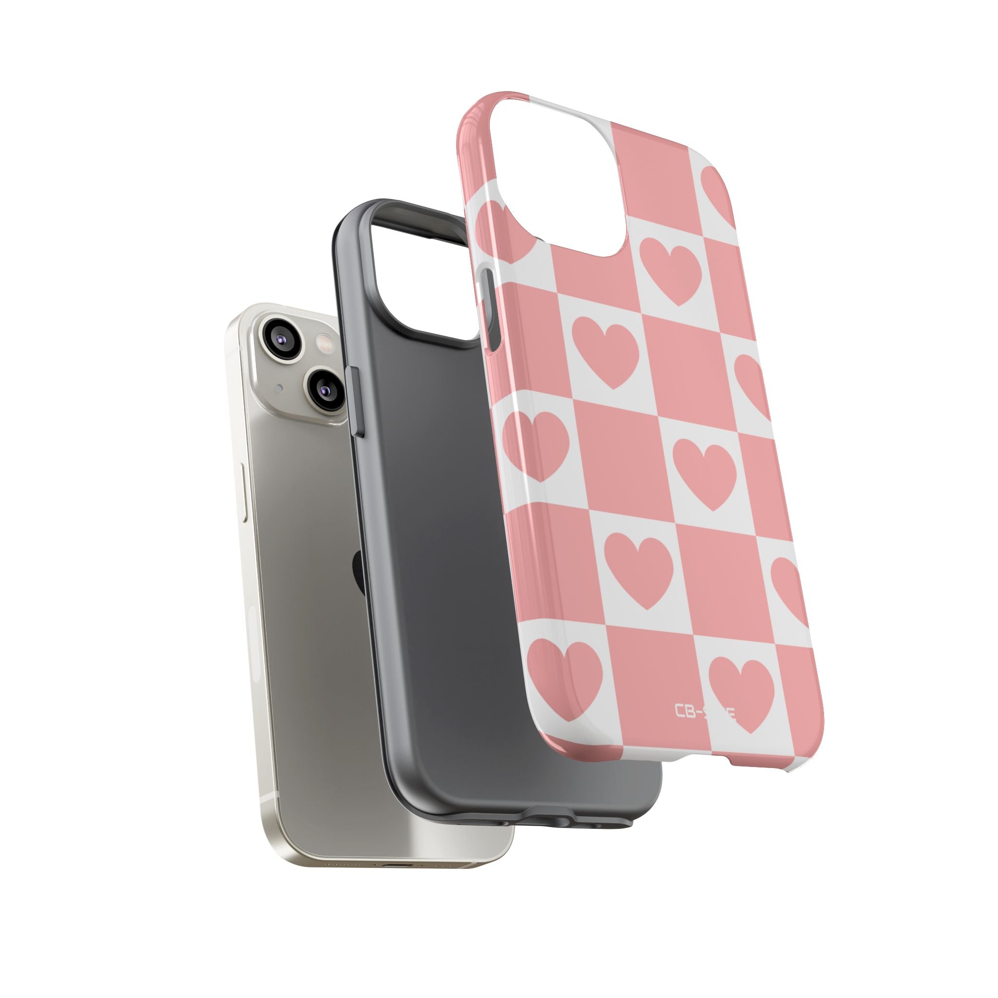 Love Checkered Harmony - iPhone Case