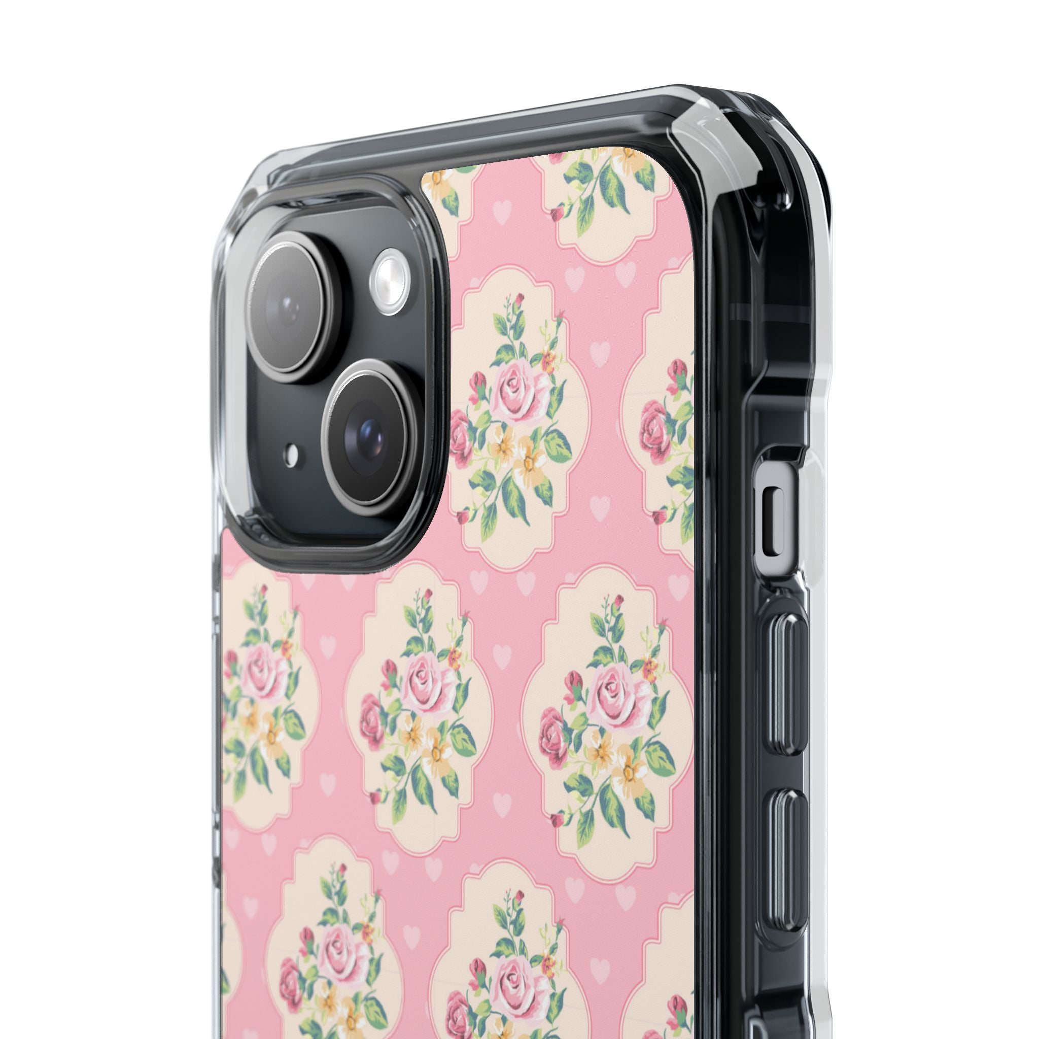 Vintage Floral Romance iPhone Case - Impact