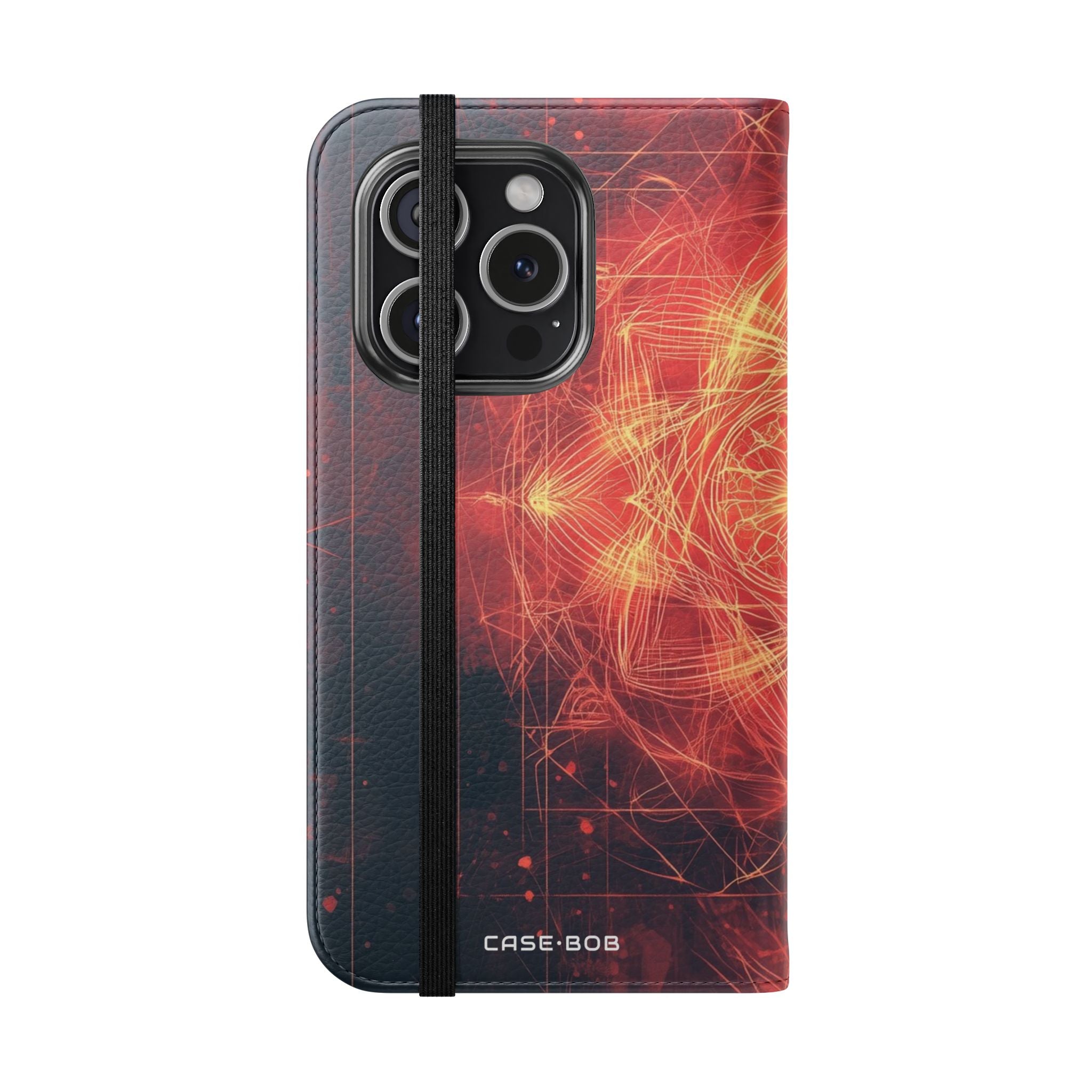 Glowing Mandala - iPhone 15 Pro Case - Wallet