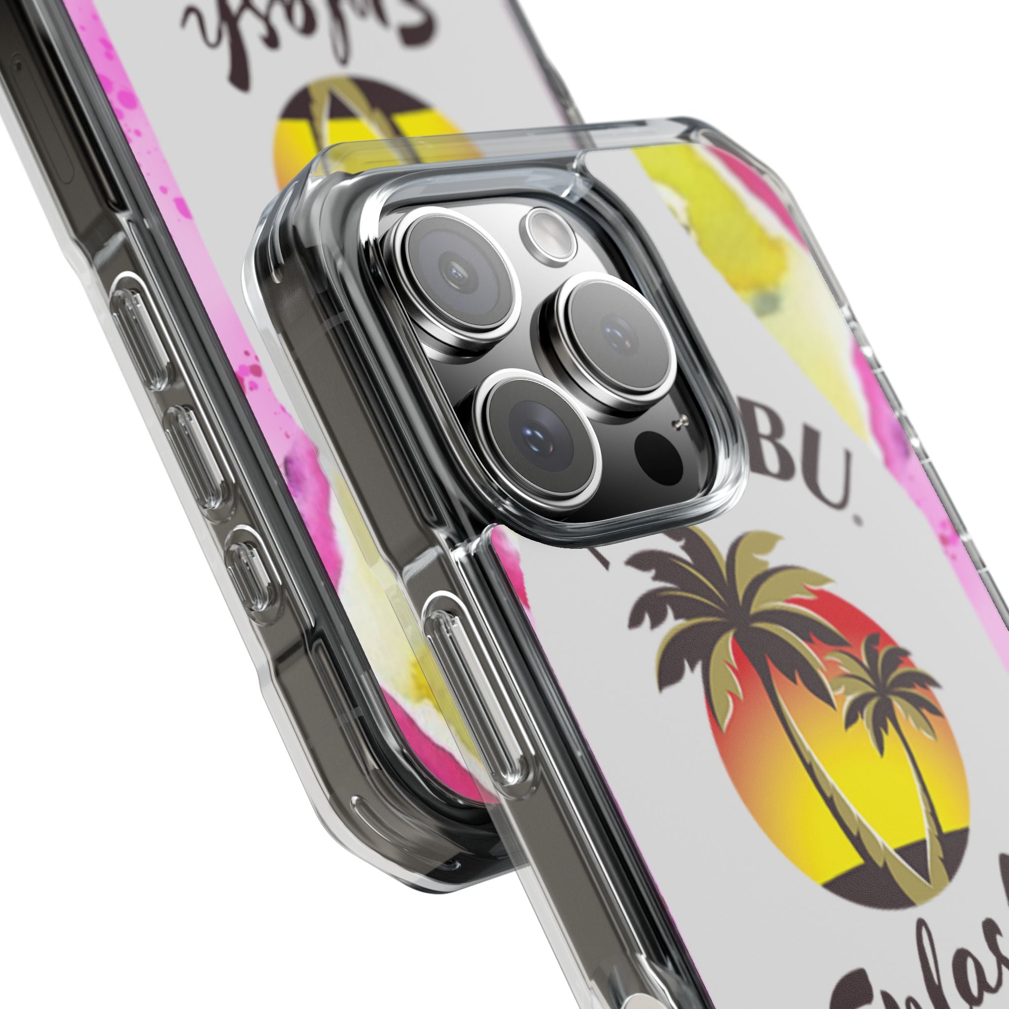 Tropical Sunset Splash iPhone Case - Impact