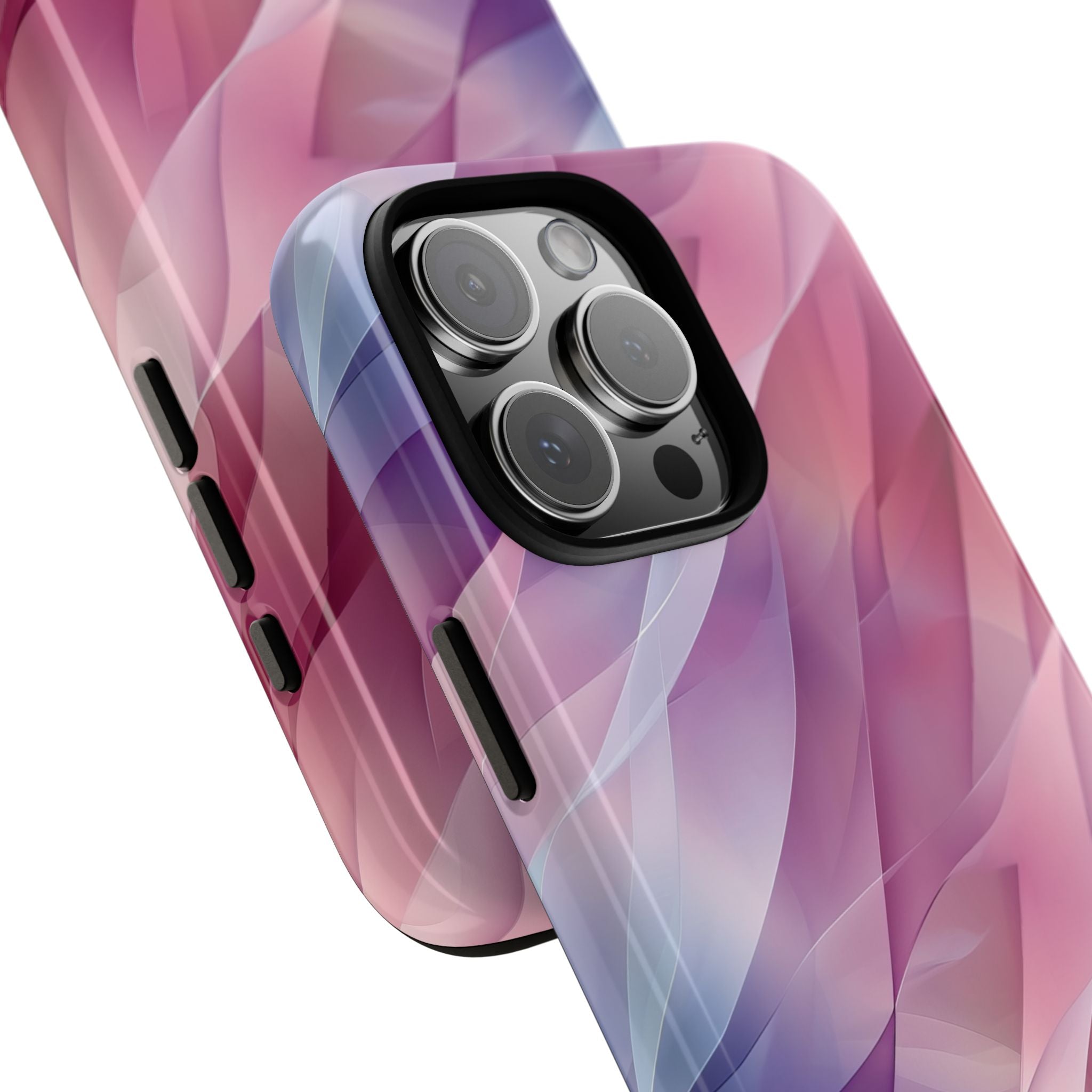 Pink Wave iPhone 16 Pro Max Case - Tough