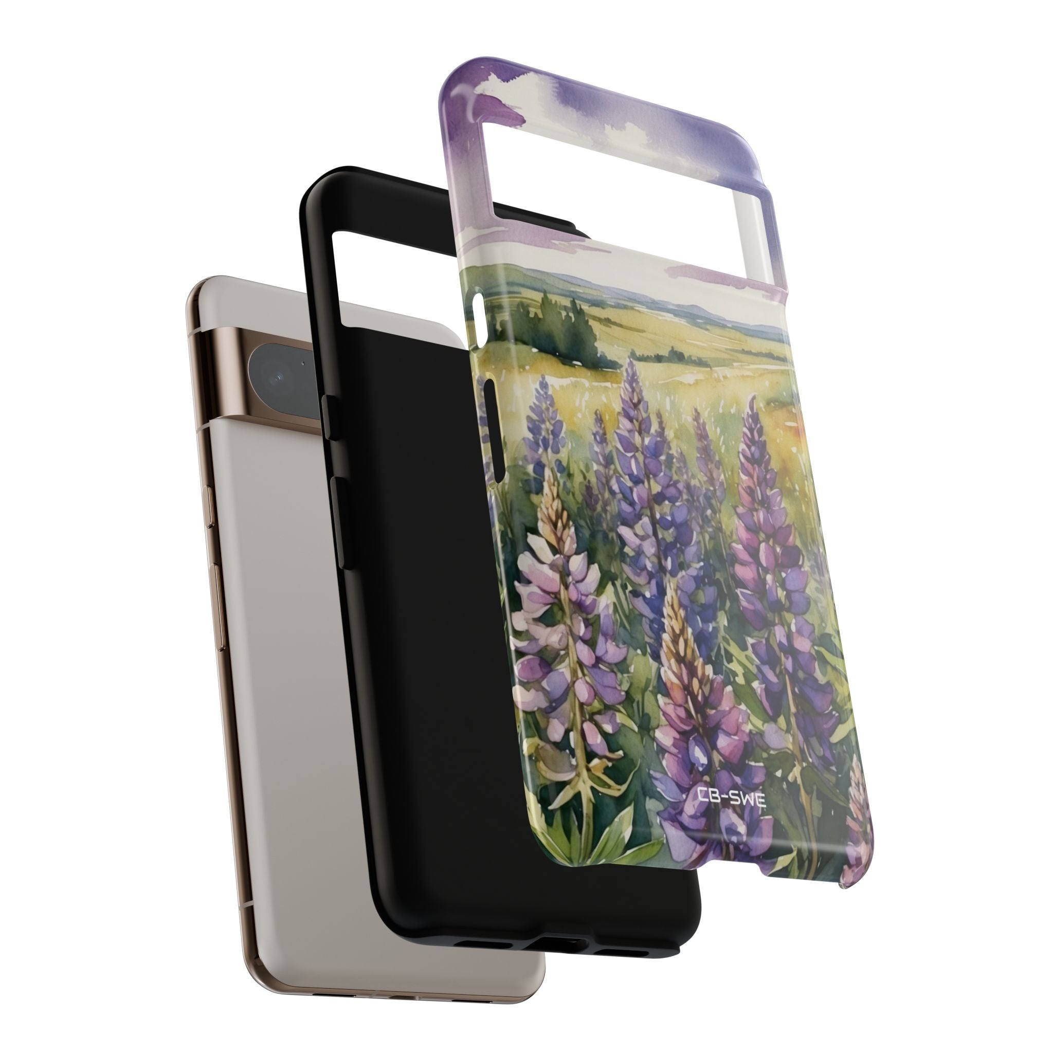 Lupines Dance Softly - Google Pixel Case