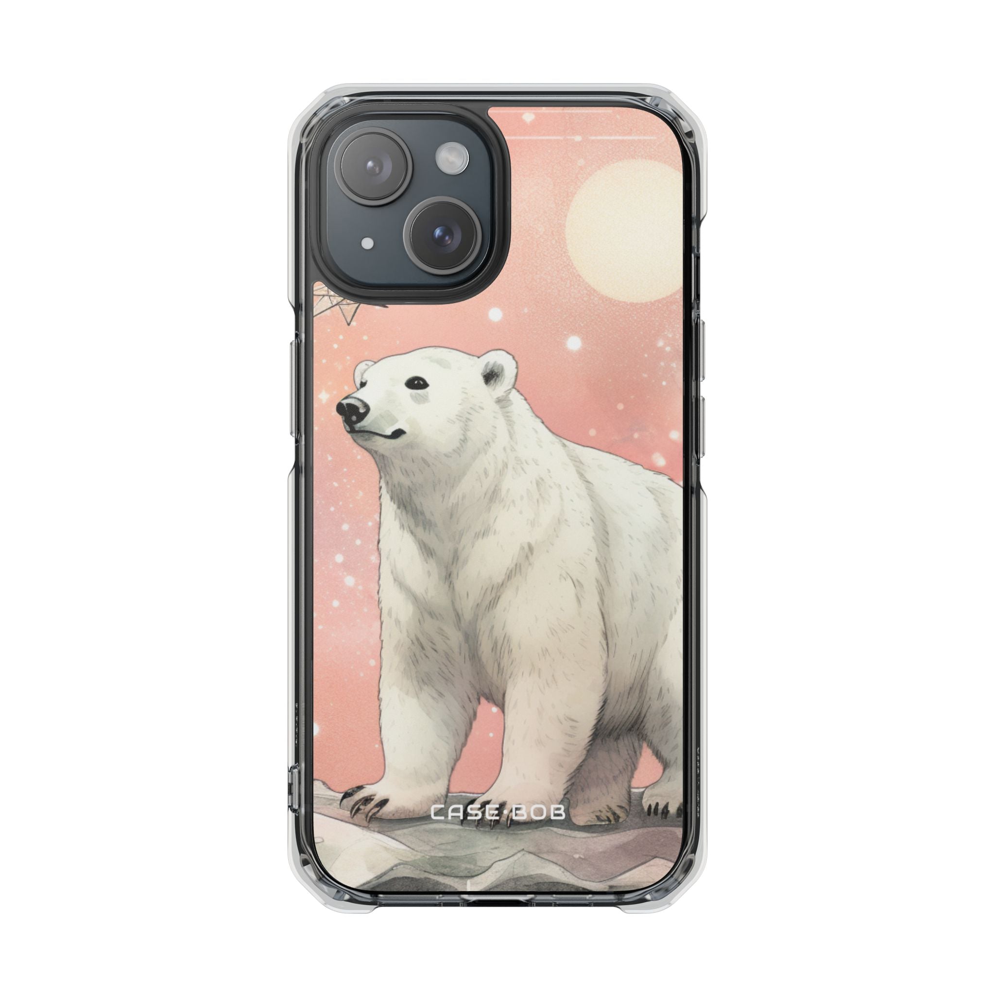 Polar Bear Radiance iPhone 15 Case - Impact