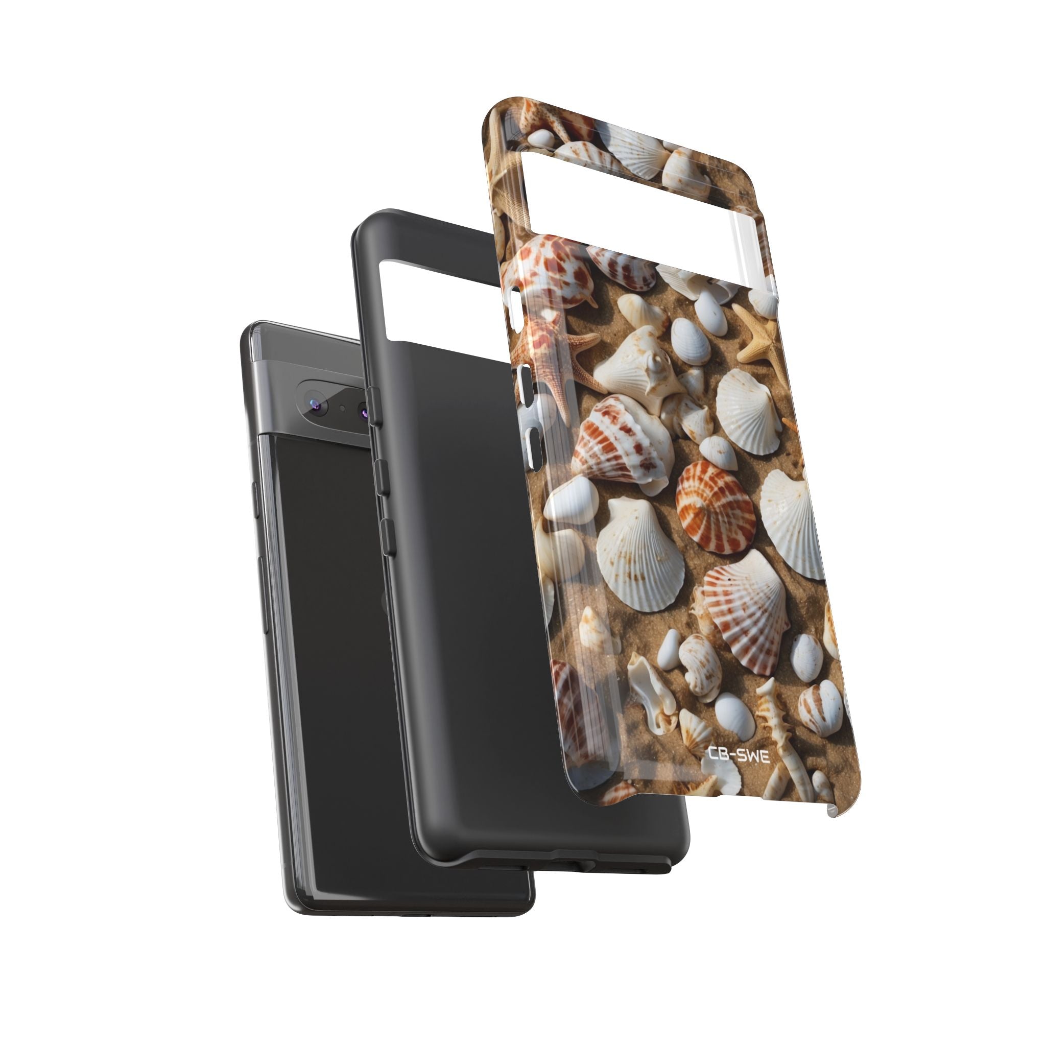 Seashells Embrace Shore - Google Pixel Case
