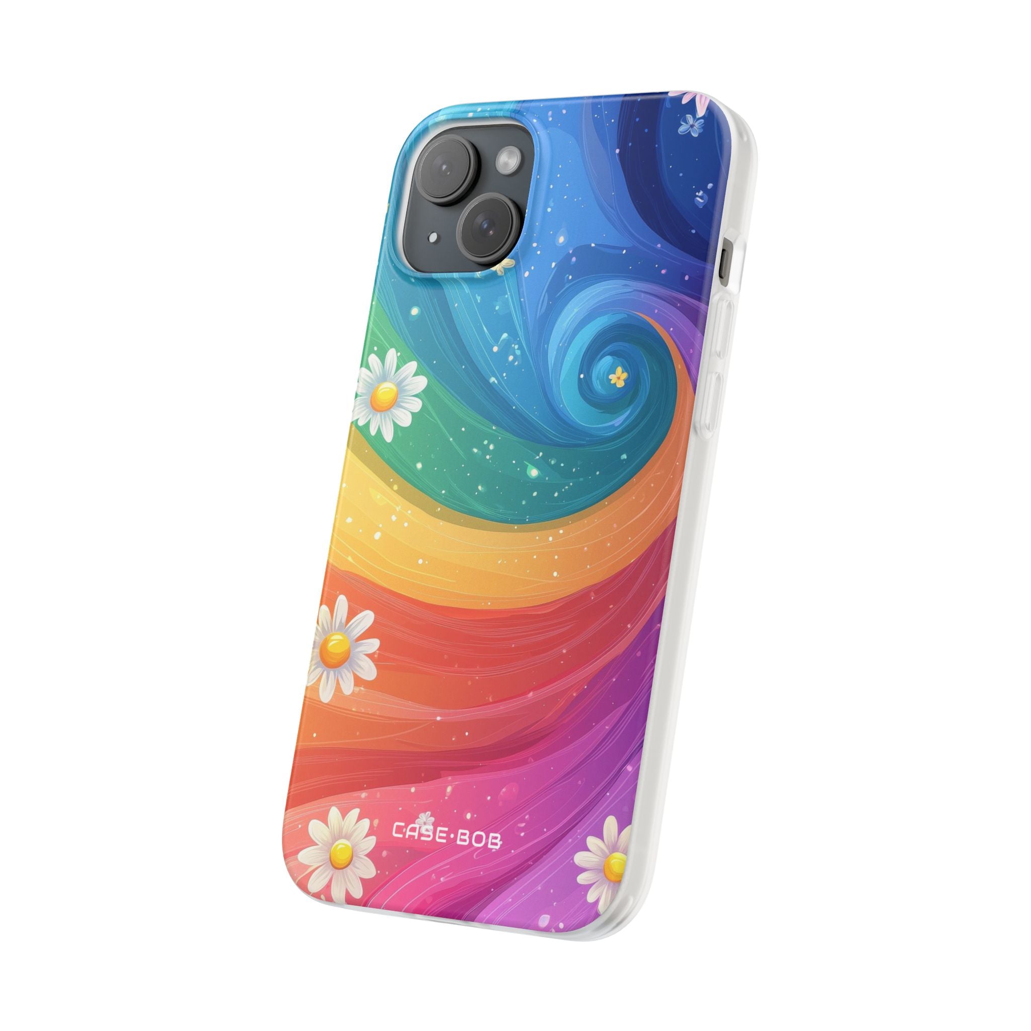 Vortex Bloom iPhone 15 Plus Case - Soft