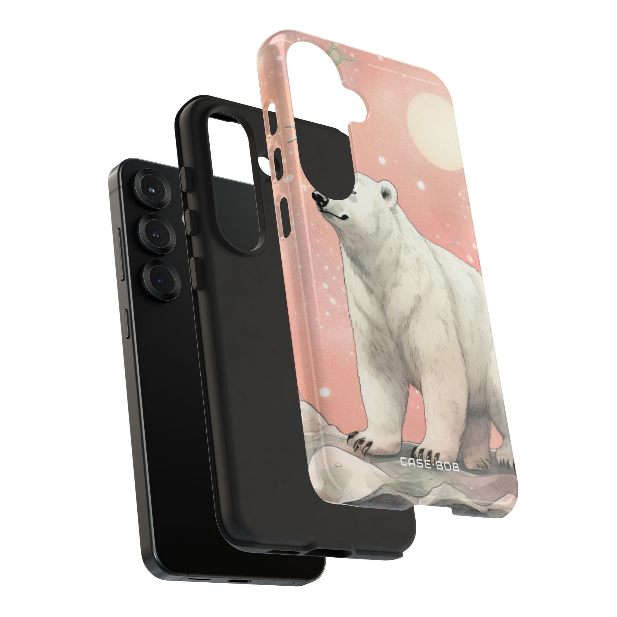 Polar Bear Dream Samsung S25 Case - Tough