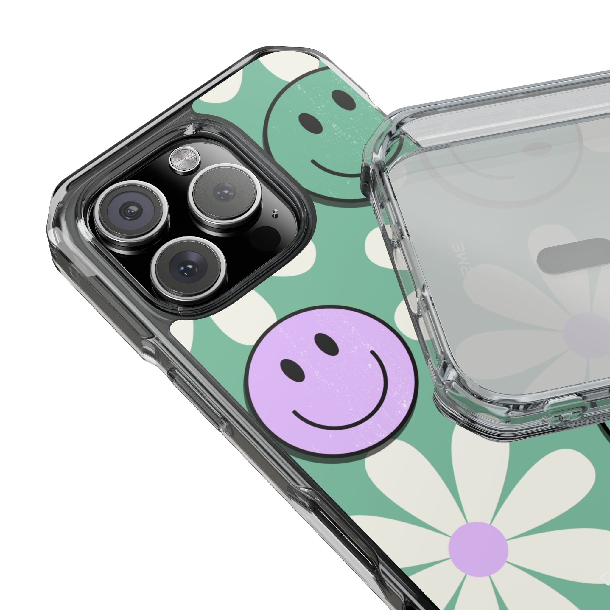 Playful Retro Blooms iPhone Case - Impact