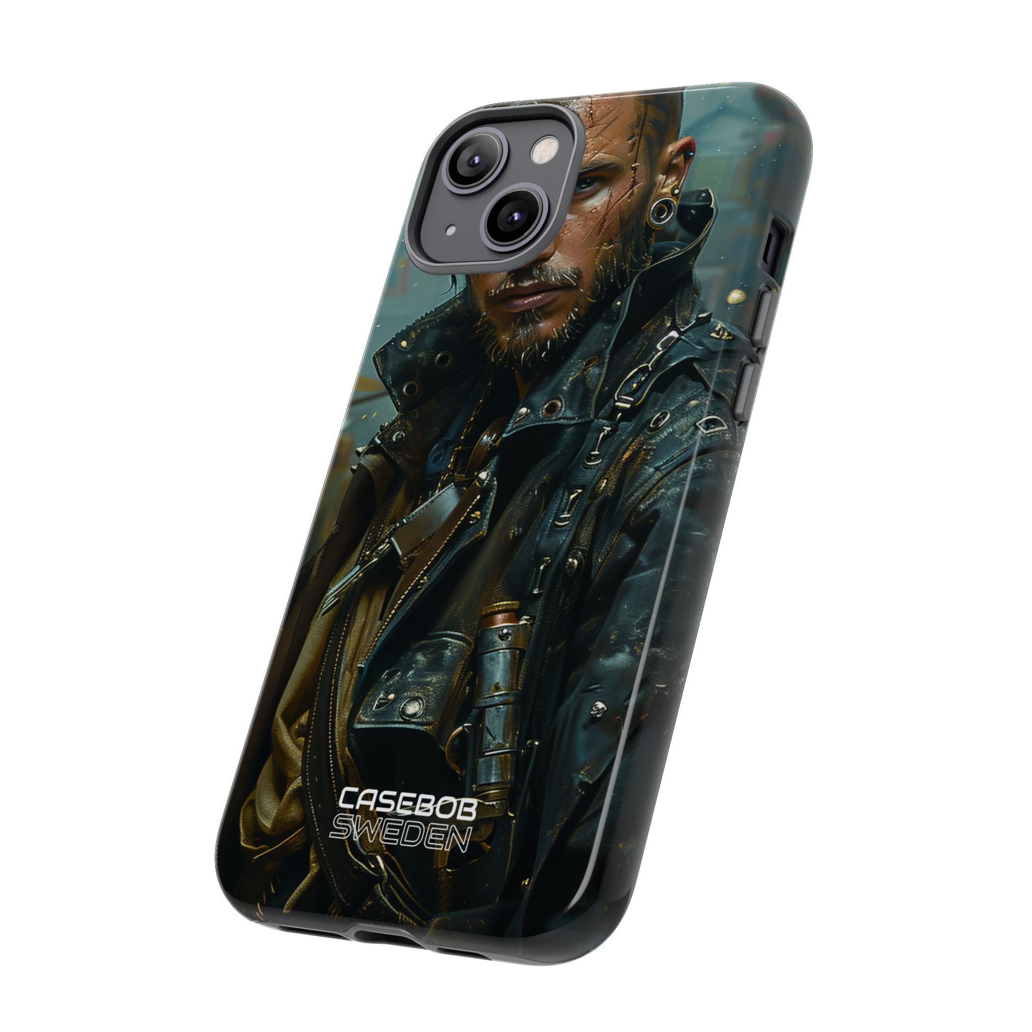 Cyber Rebel Portrait iPhone 14 - Resistente