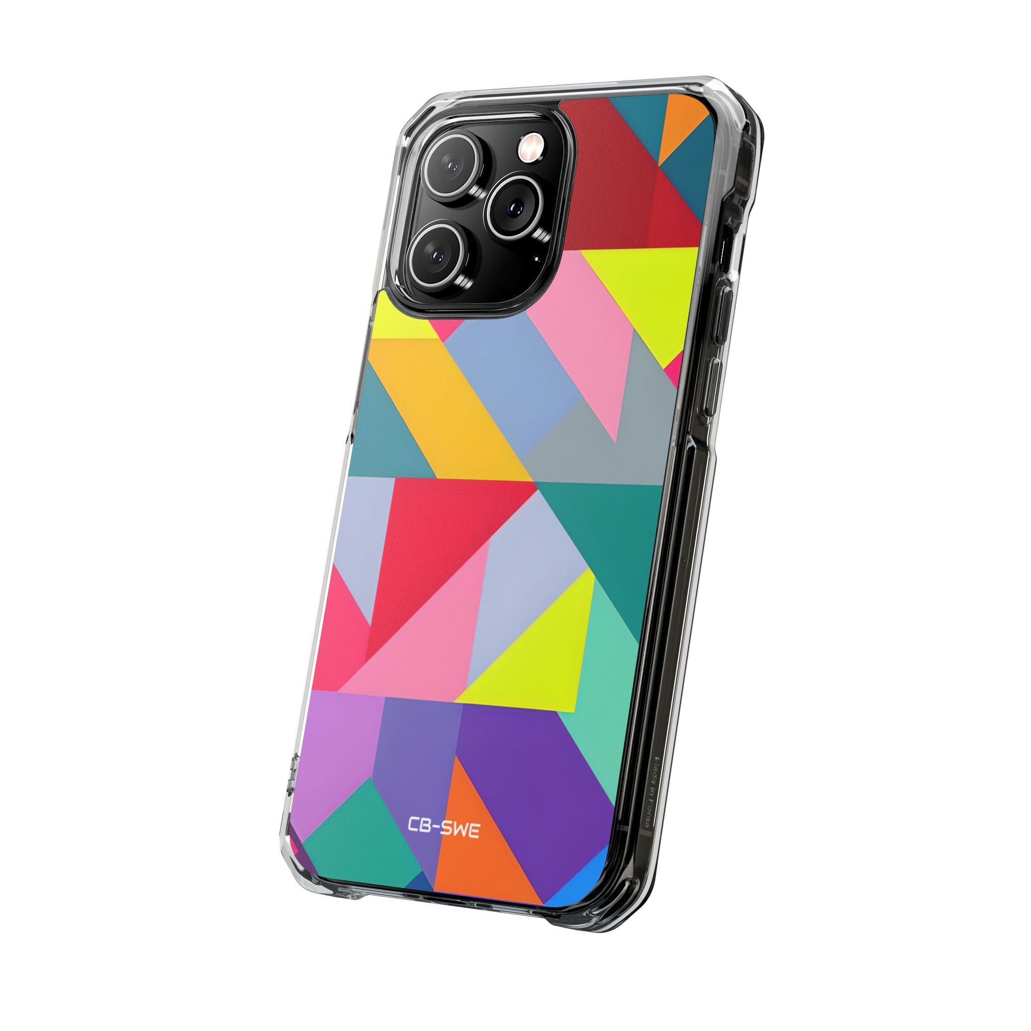 Dynamic Geometric Energy iPhone Case - Impact