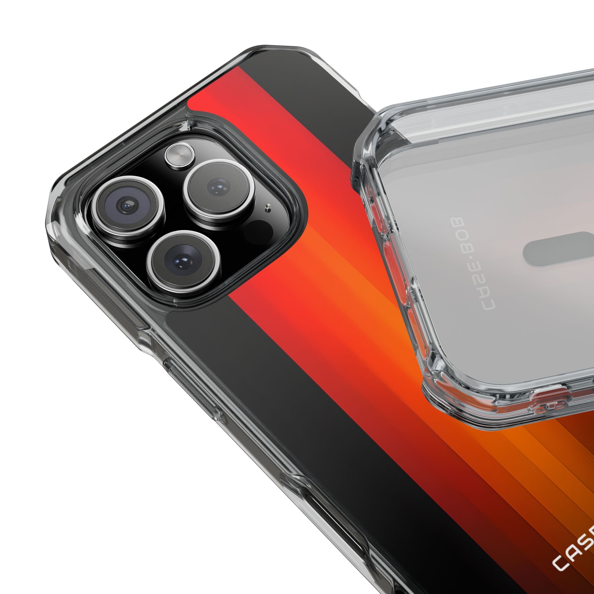 Crimson Column iPhone 16 Pro Case - Impact