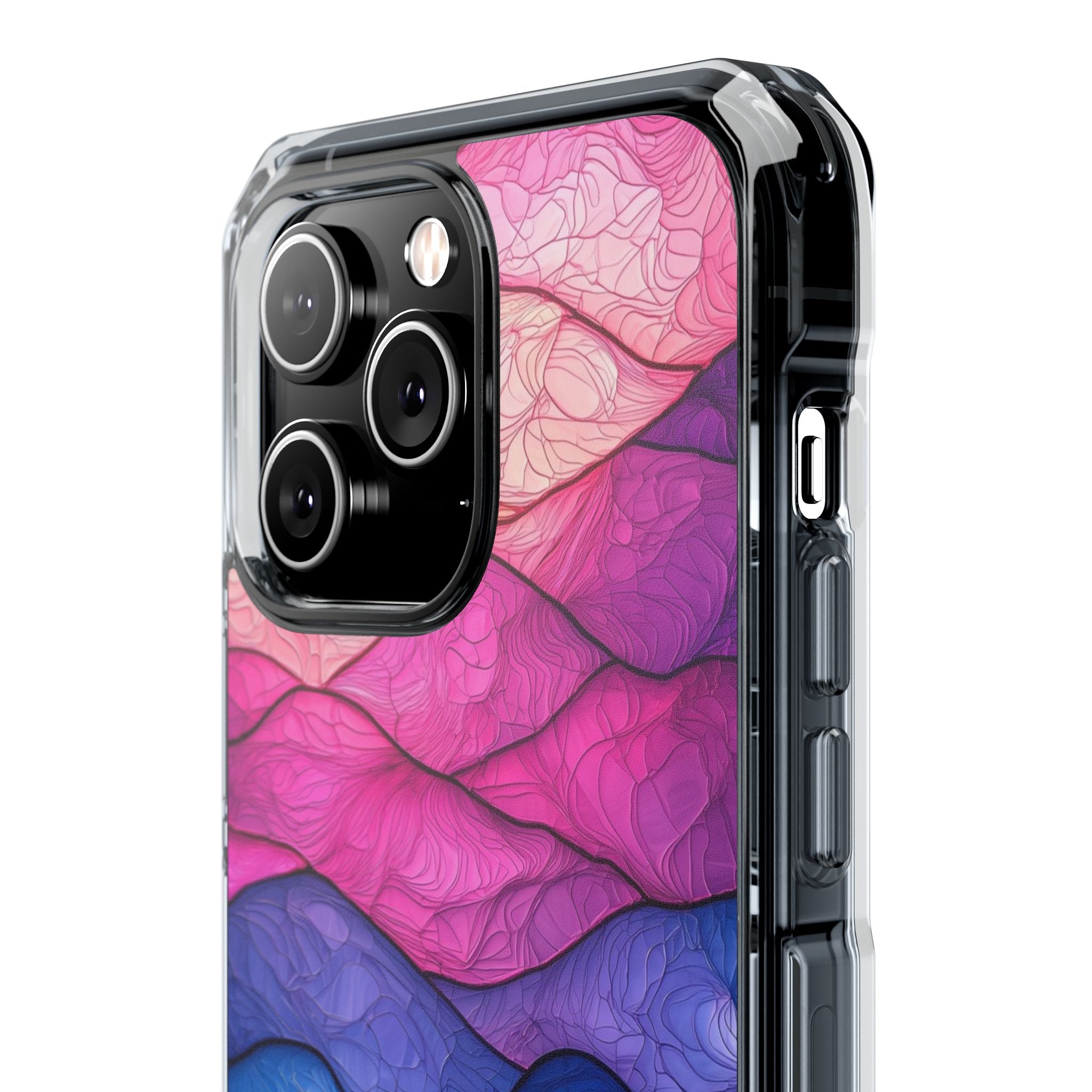 Wavy Vein Gradient iPhone 14 Pro Max Case - Impact