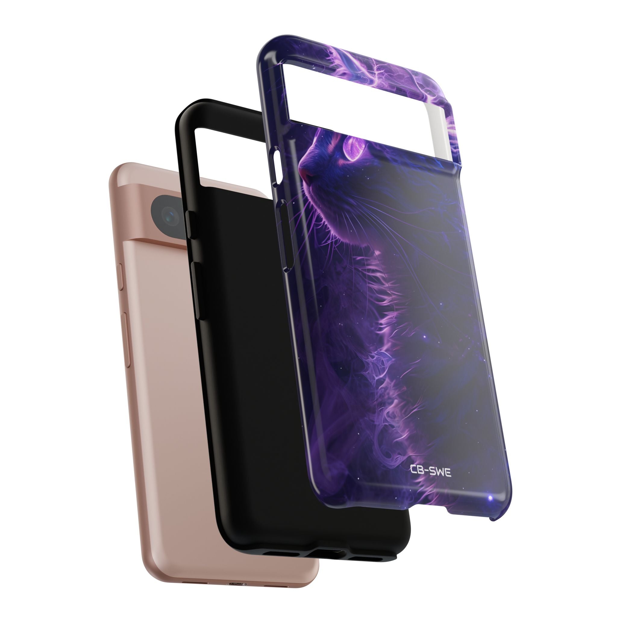 Mystical Starlit Cat - Google Pixel Case