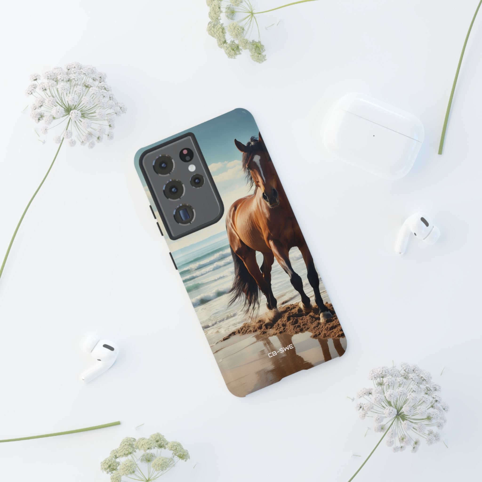 Horse Gallops Shoreline - Samsung Case