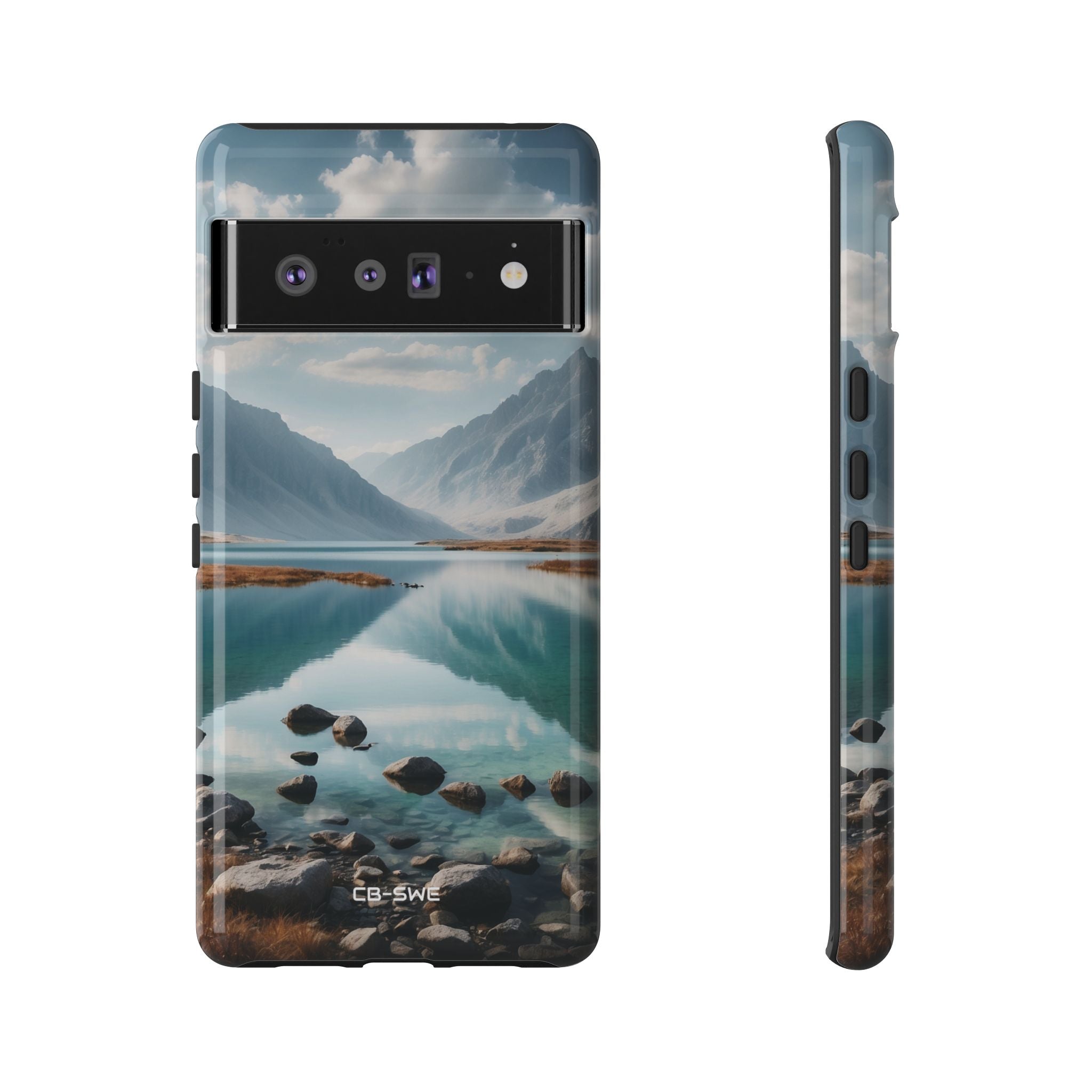 Mountain Reflections Swim - Google Pixel Case