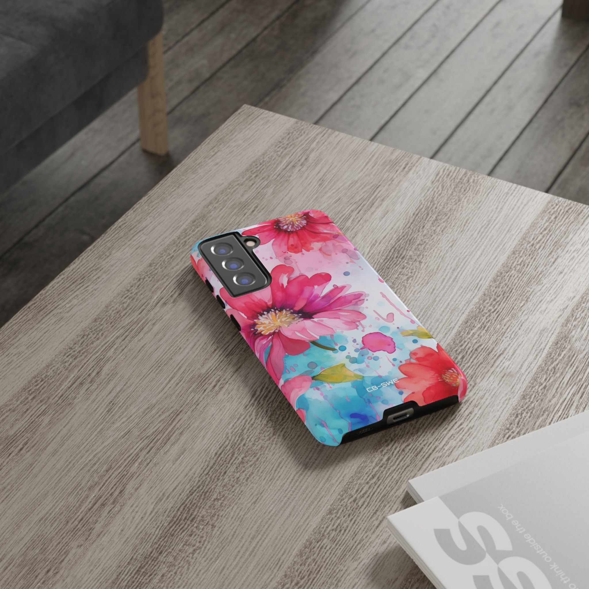 Vibrant Floral Dance - Samsung Case