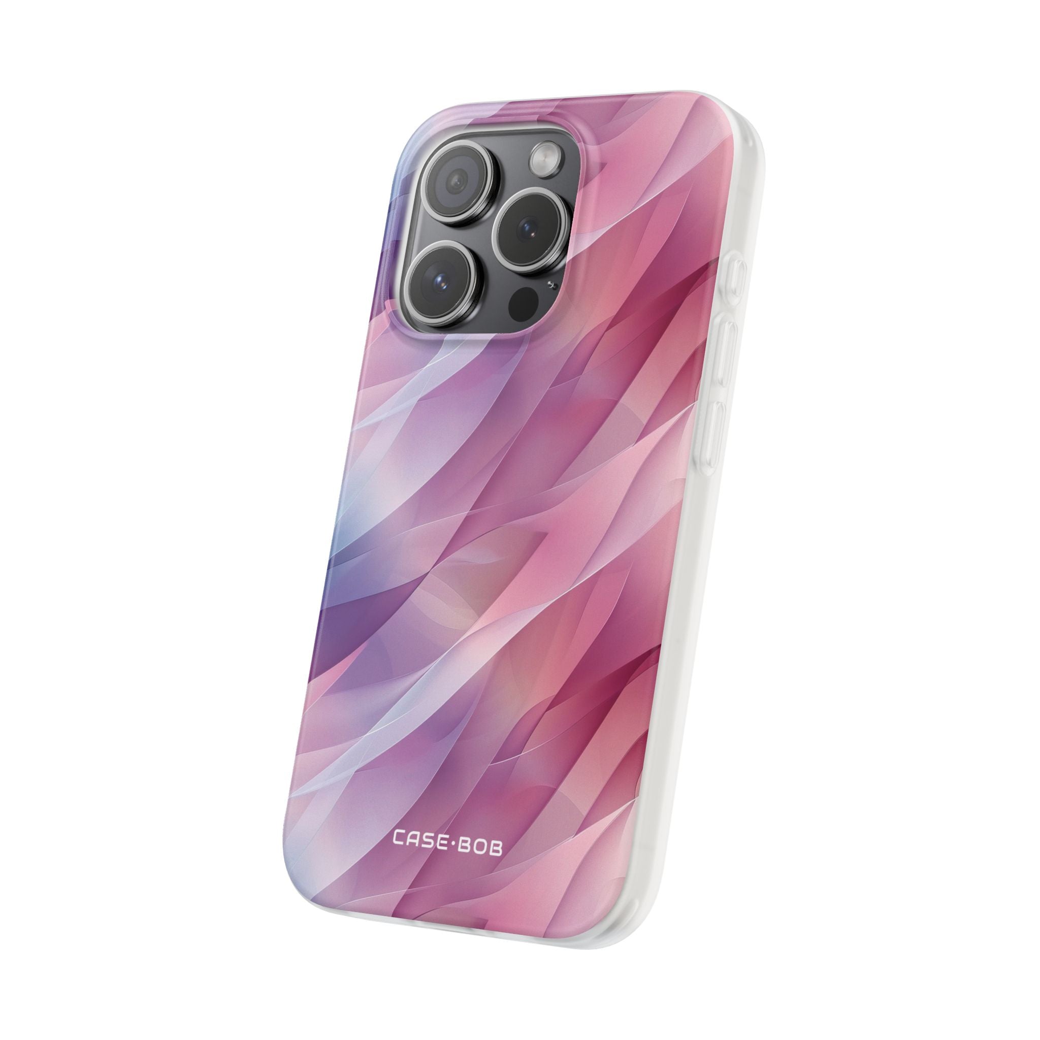 Pink Wave iPhone 15 Pro Case - Soft