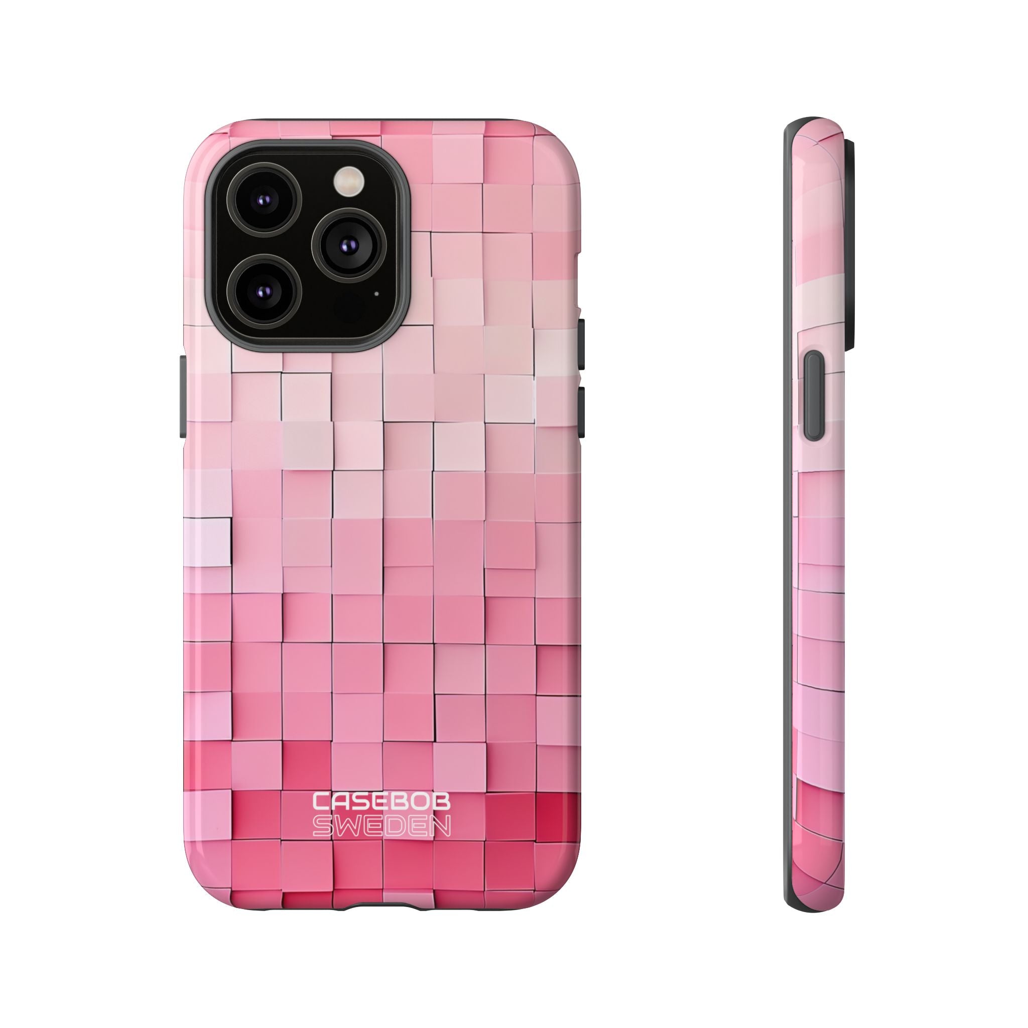 Pink Mosaic Glow iPhone 14 - Tough