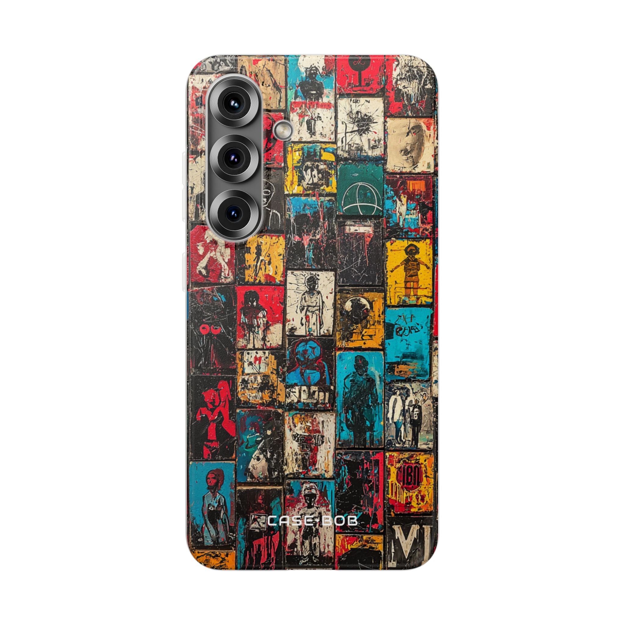 Figured Grid Samsung S25 Case - Soft