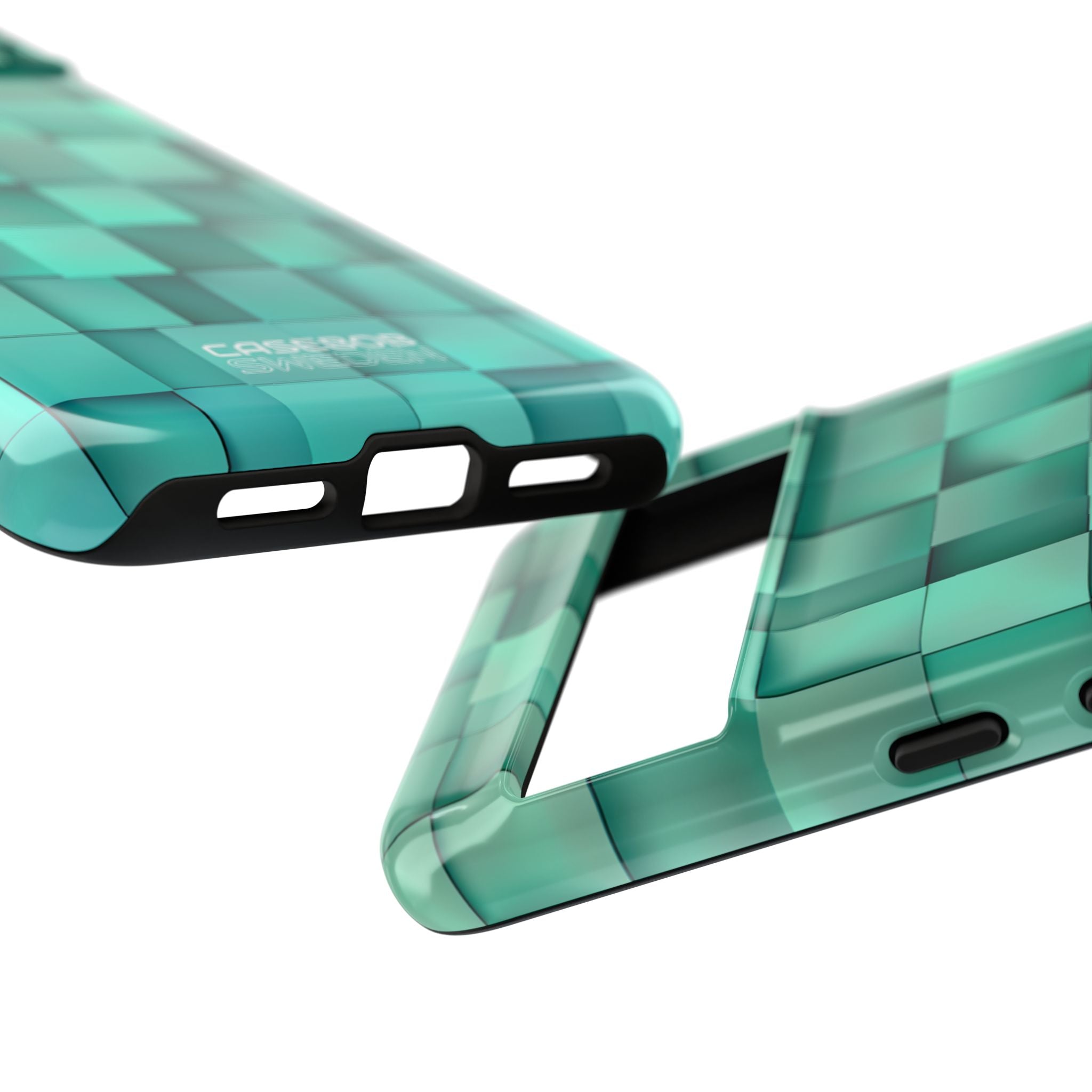 Quadrati Blu Piegati Google Pixel 8 - Tough