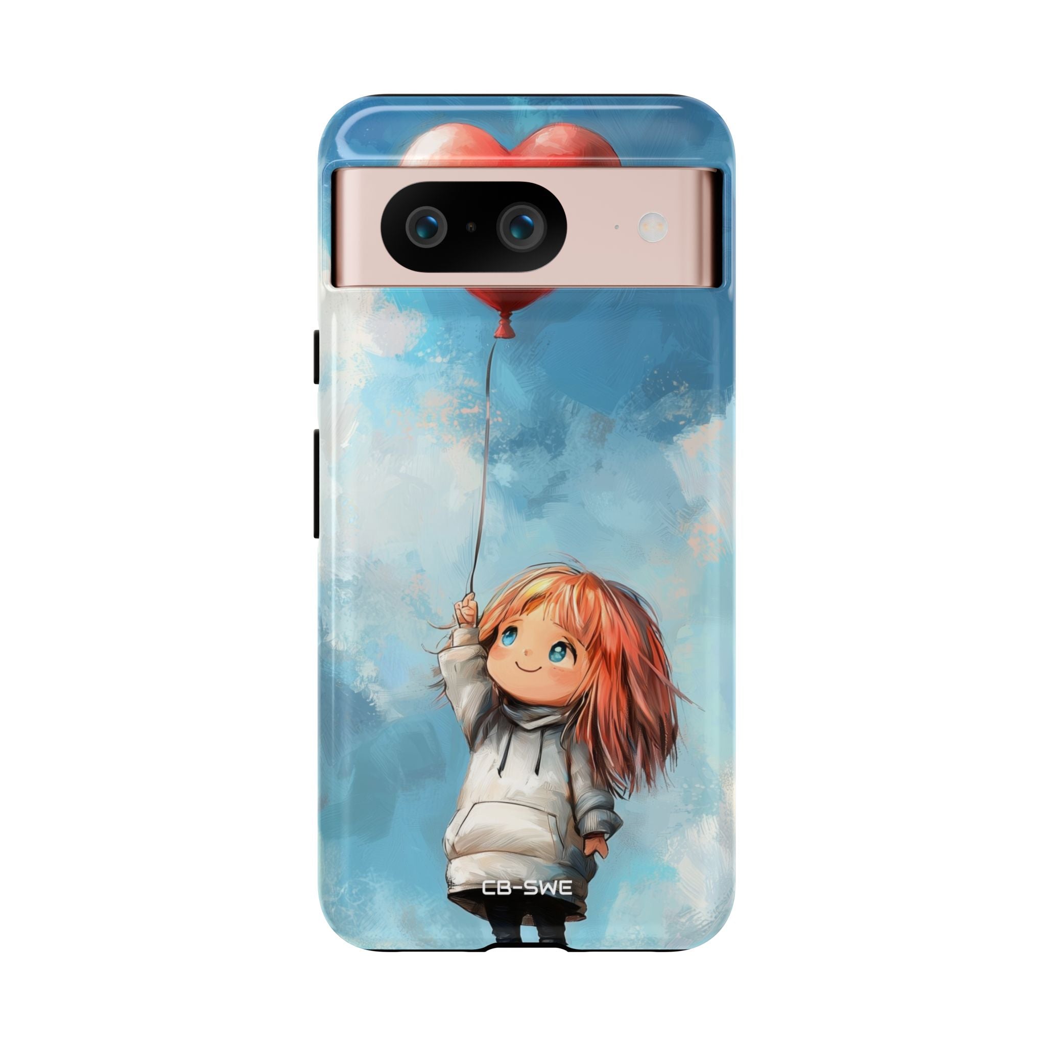 Joyful Girl Reaches - Google Pixel Case
