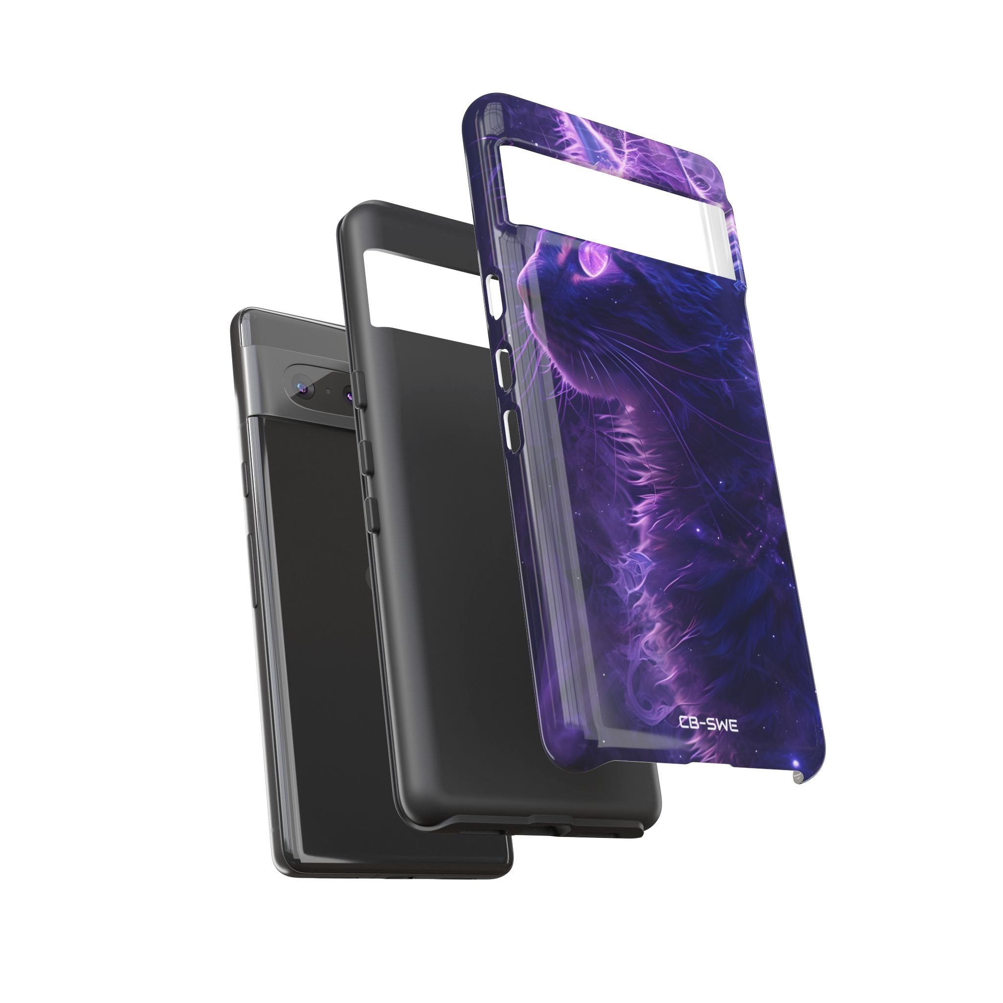 Mystical Starlit Cat - Google Pixel Case