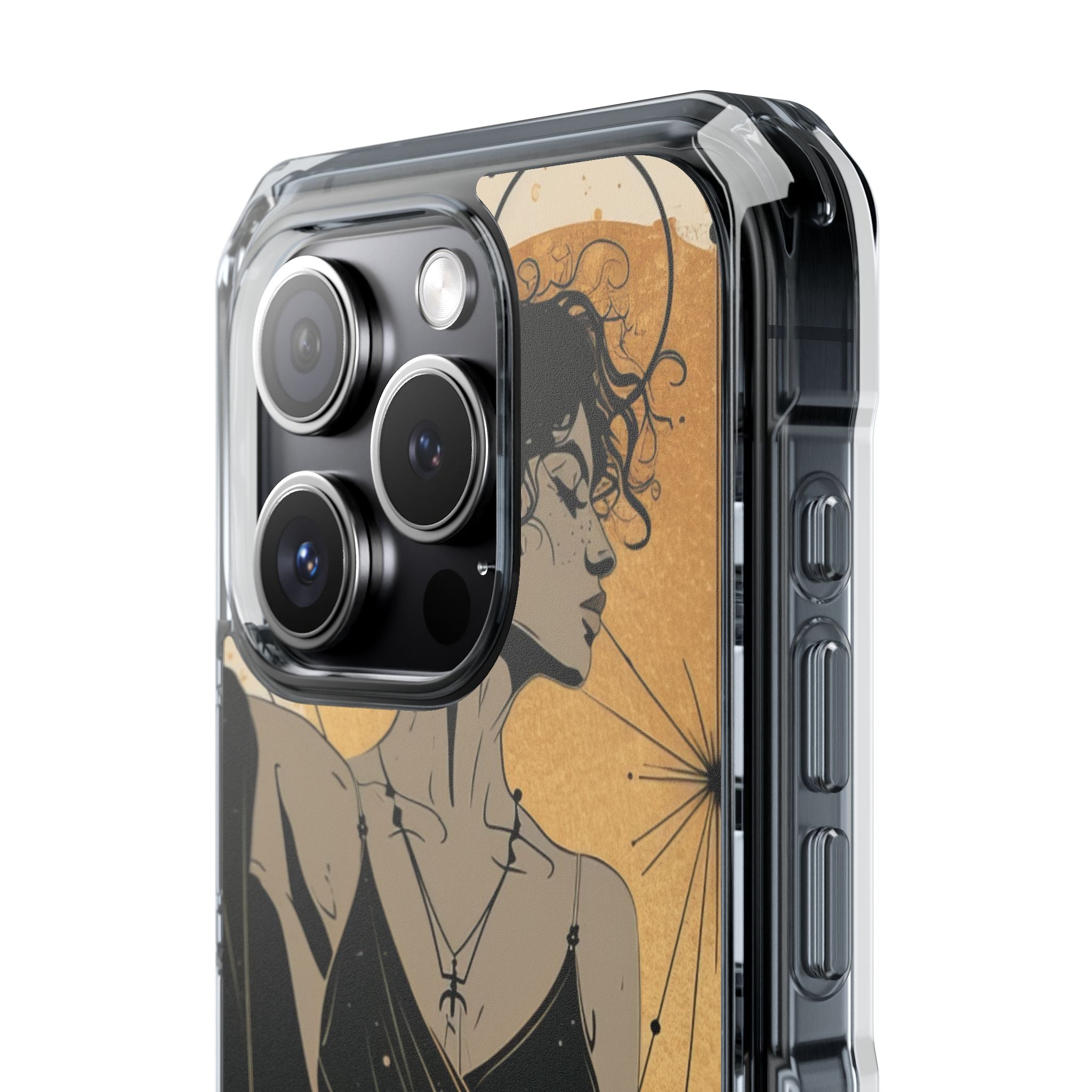 Golden Silence Motion iPhone 15 - Impact Clear+