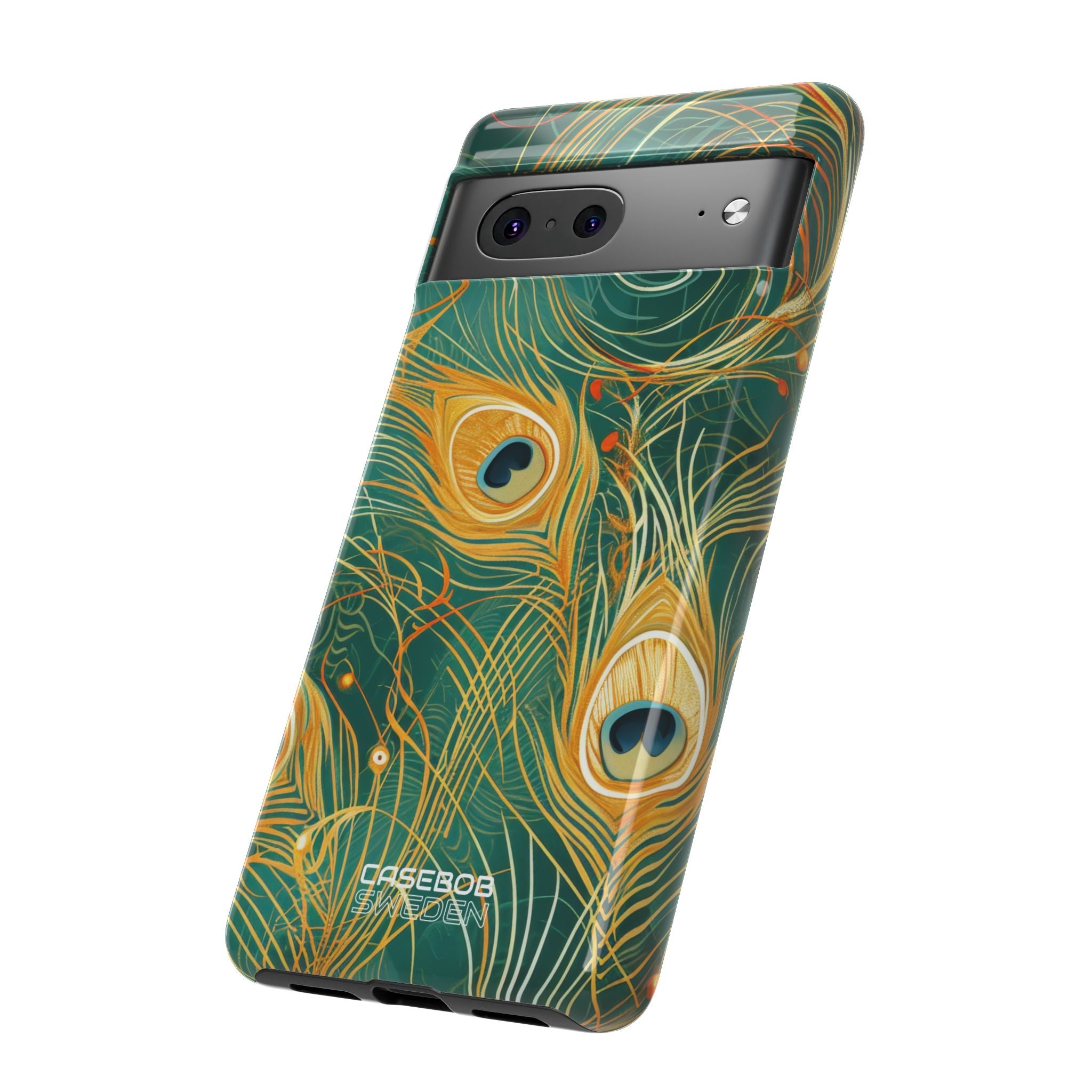 Vibrant Peacock Whirl Google Pixel 7 - Tough