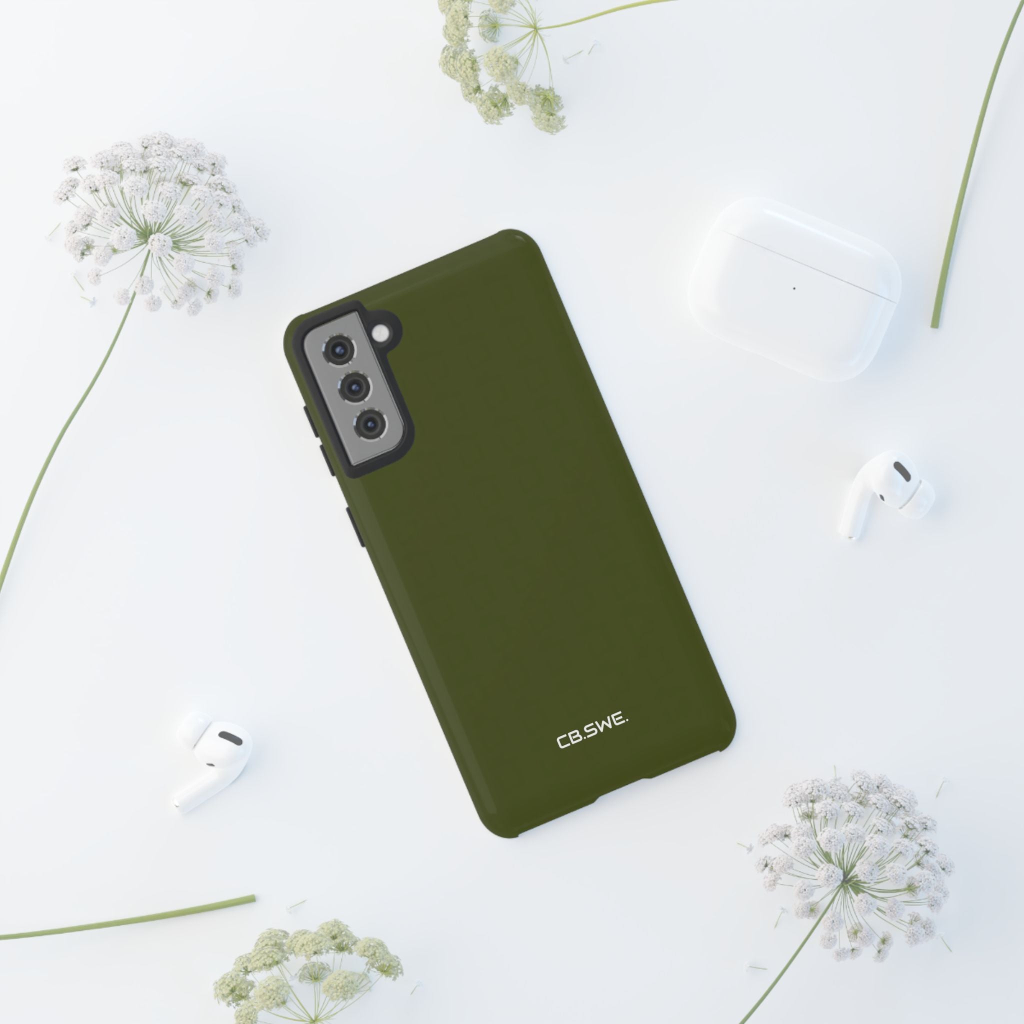 Army Green Samsung Case - Tough