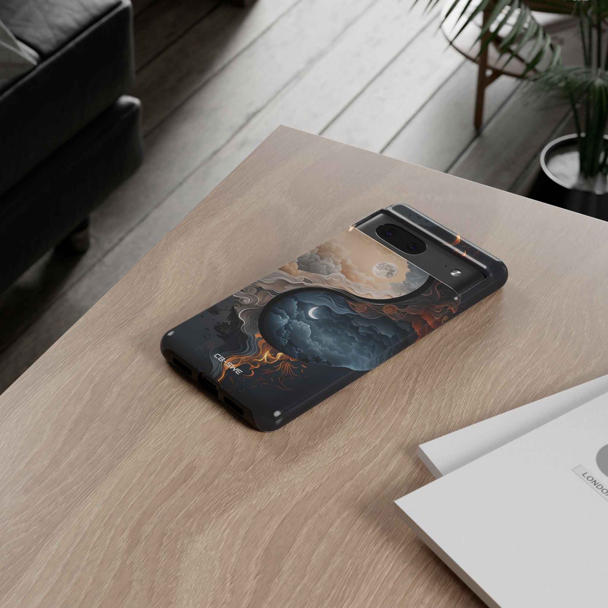 Moonlit Elemental Harmony - Google Pixel Case