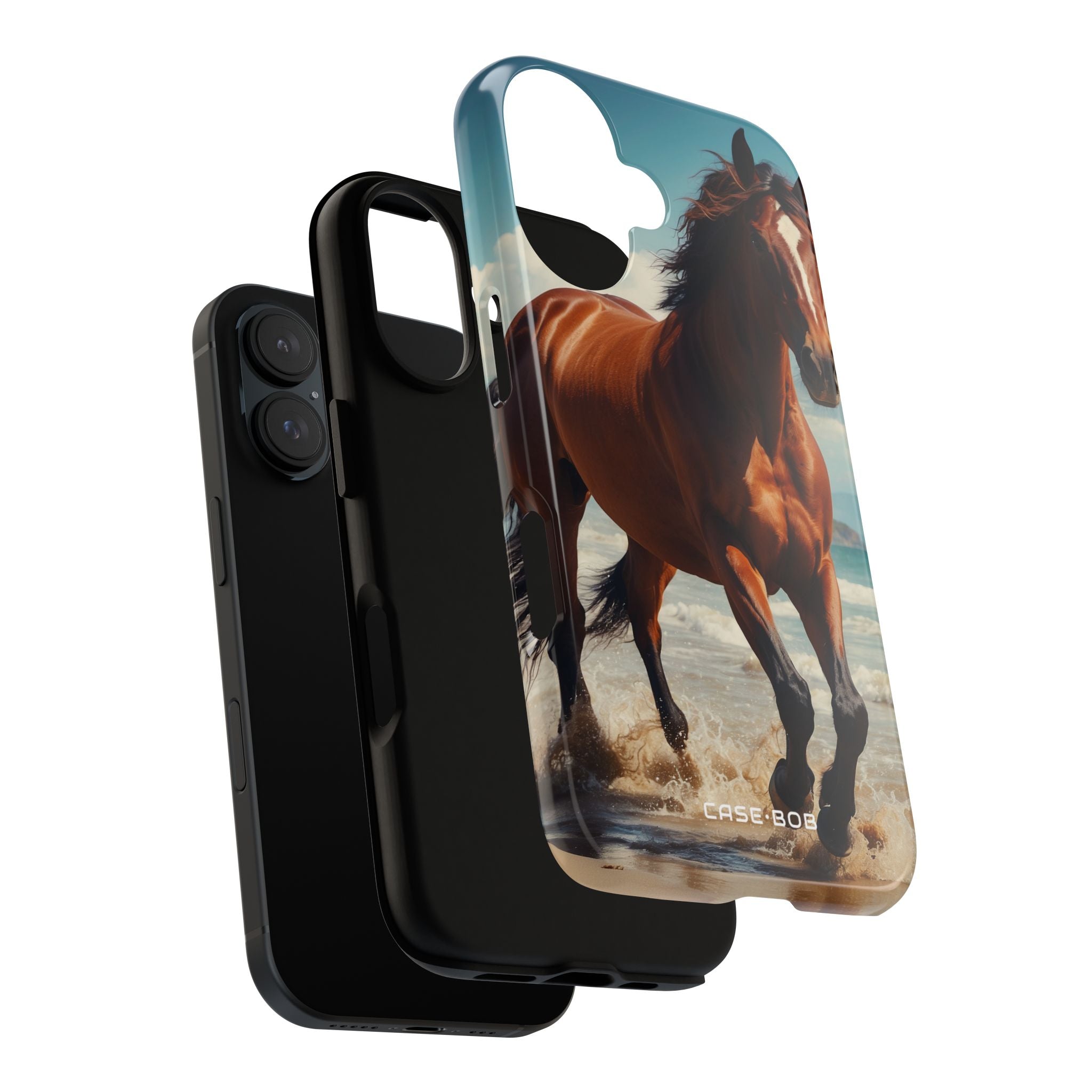 Blazing Horse iPhone 16 Pro Case - Tough