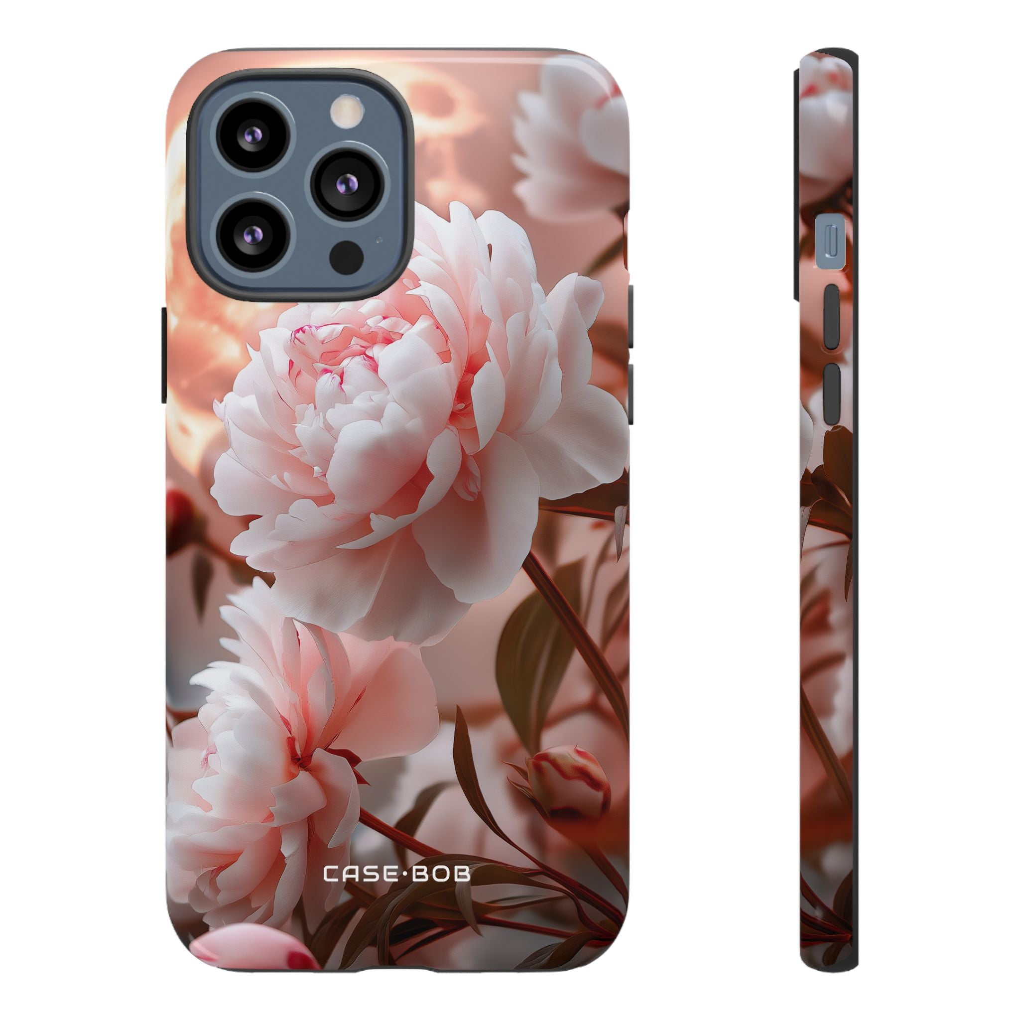 Peony Moonlight iPhone 13 Pro Max Case - Tough