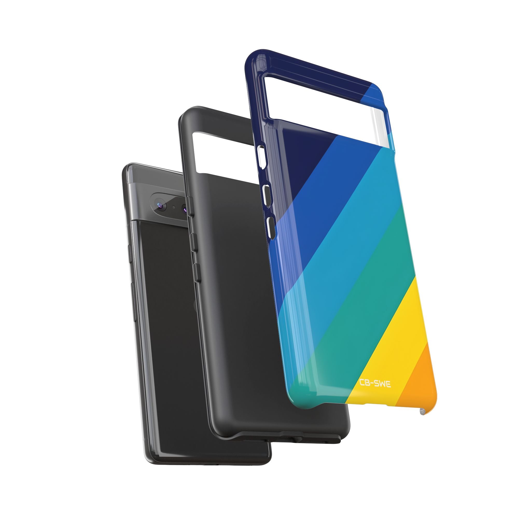 Diagonal Color Spectrum - Google Pixel Case