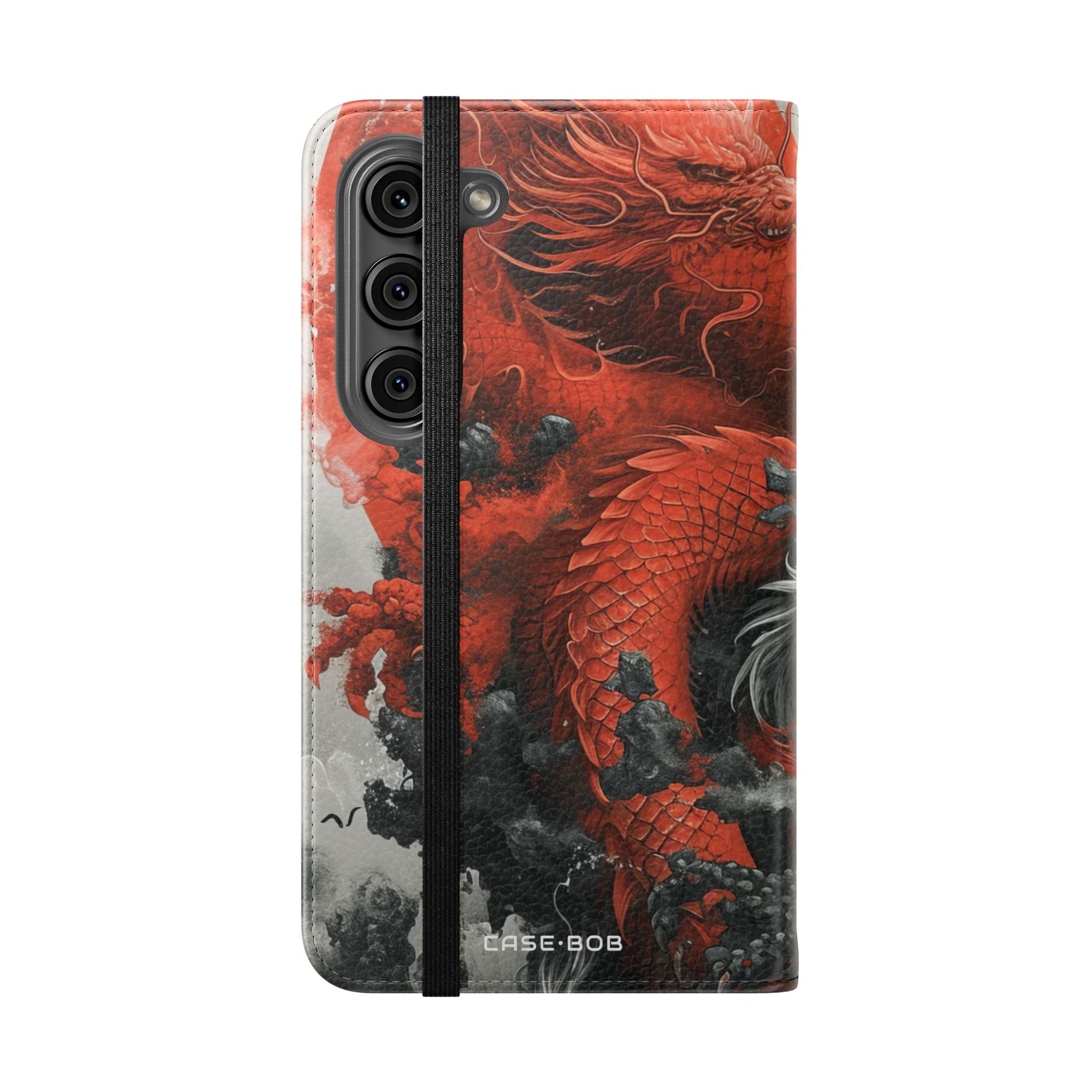 Twin Dragons Dance - Samsung S23 Case - Wallet