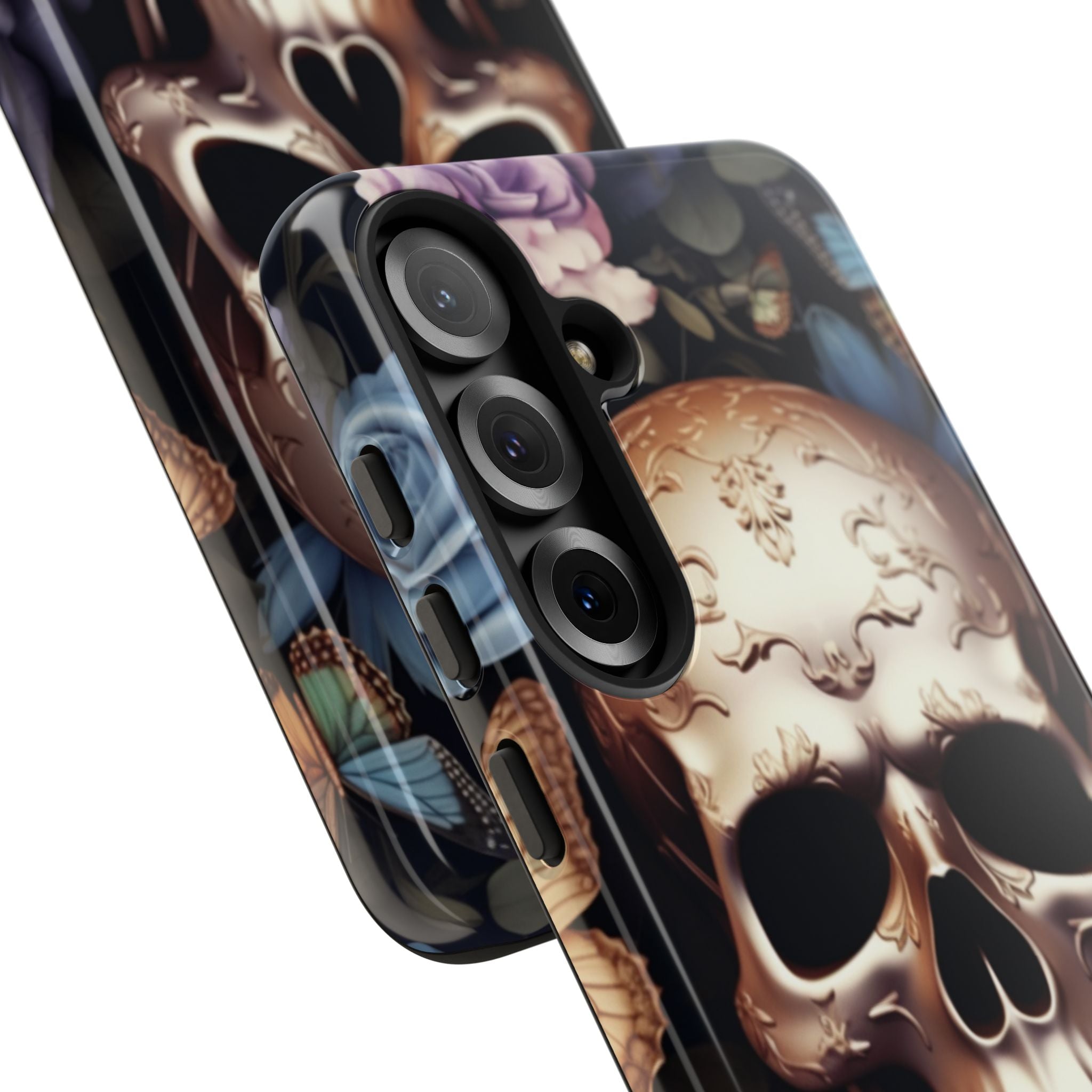 Skull Among Blossoms - Samsung Case