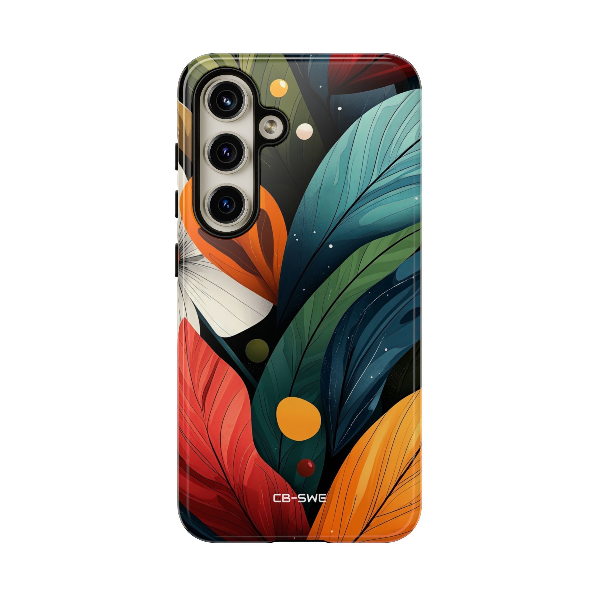 Vibrant Floral Symphony - Samsung Case