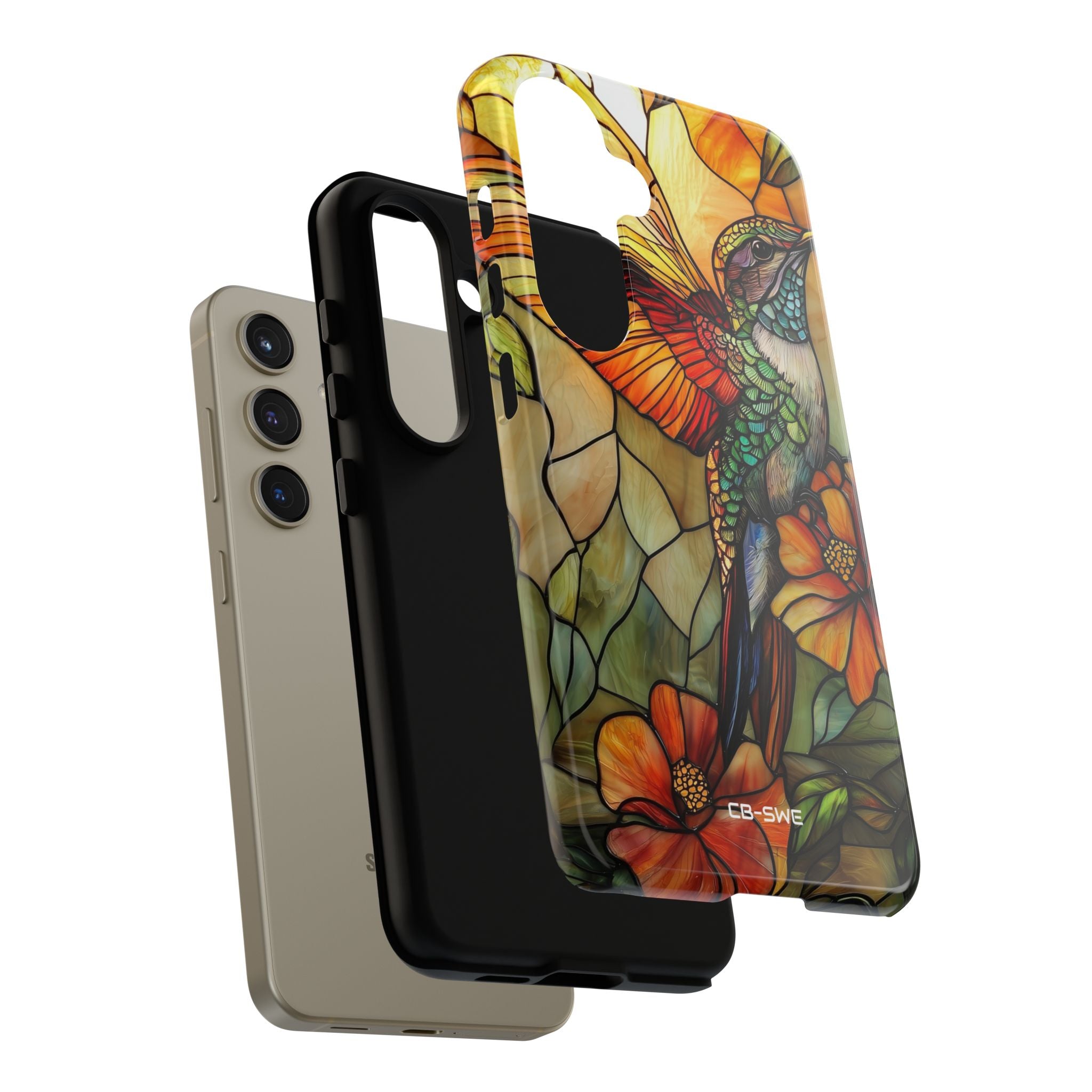 Hummingbird Dances Among Flowers - Samsung Case