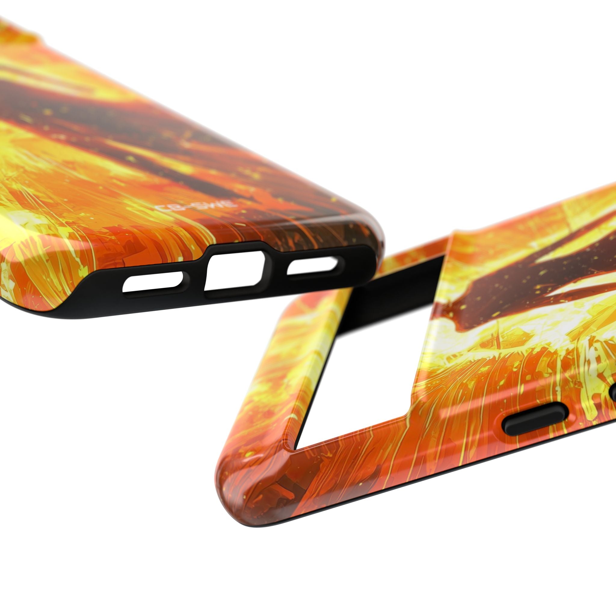 Fiery Energy Erupts - Google Pixel Case