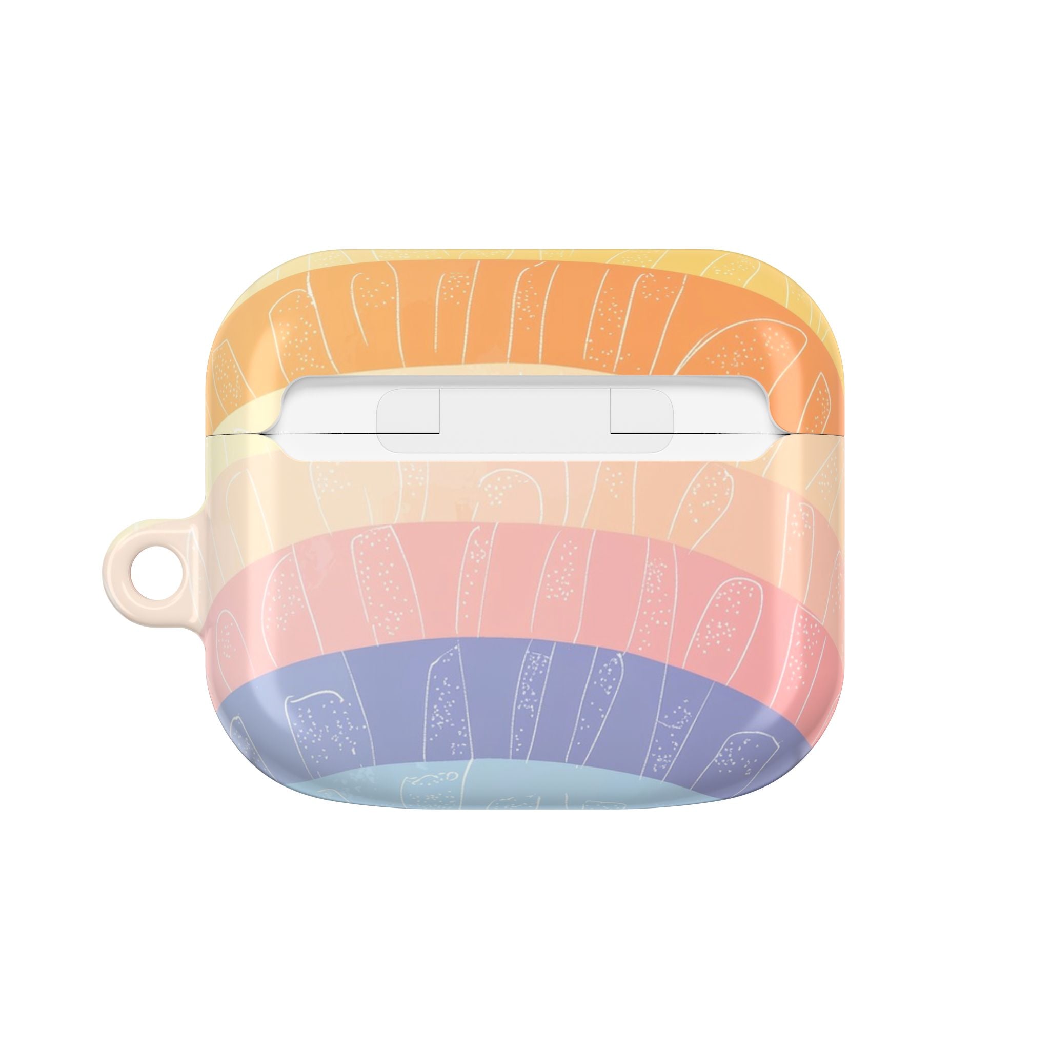 Pastelinen sateenkaaren hohde - AirPods Case